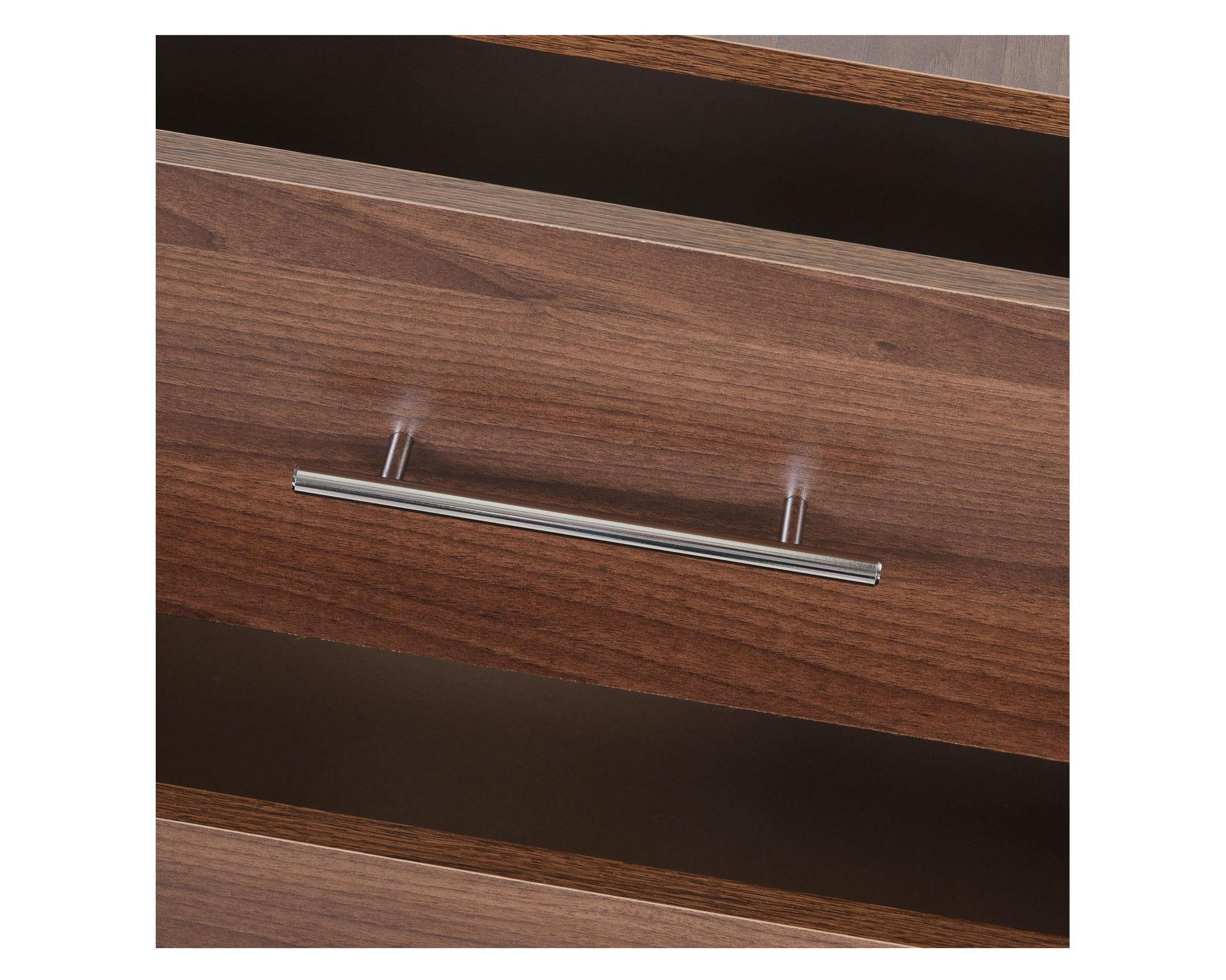 Cómoda 6 cajones Altair nogal amazónico Cic-3