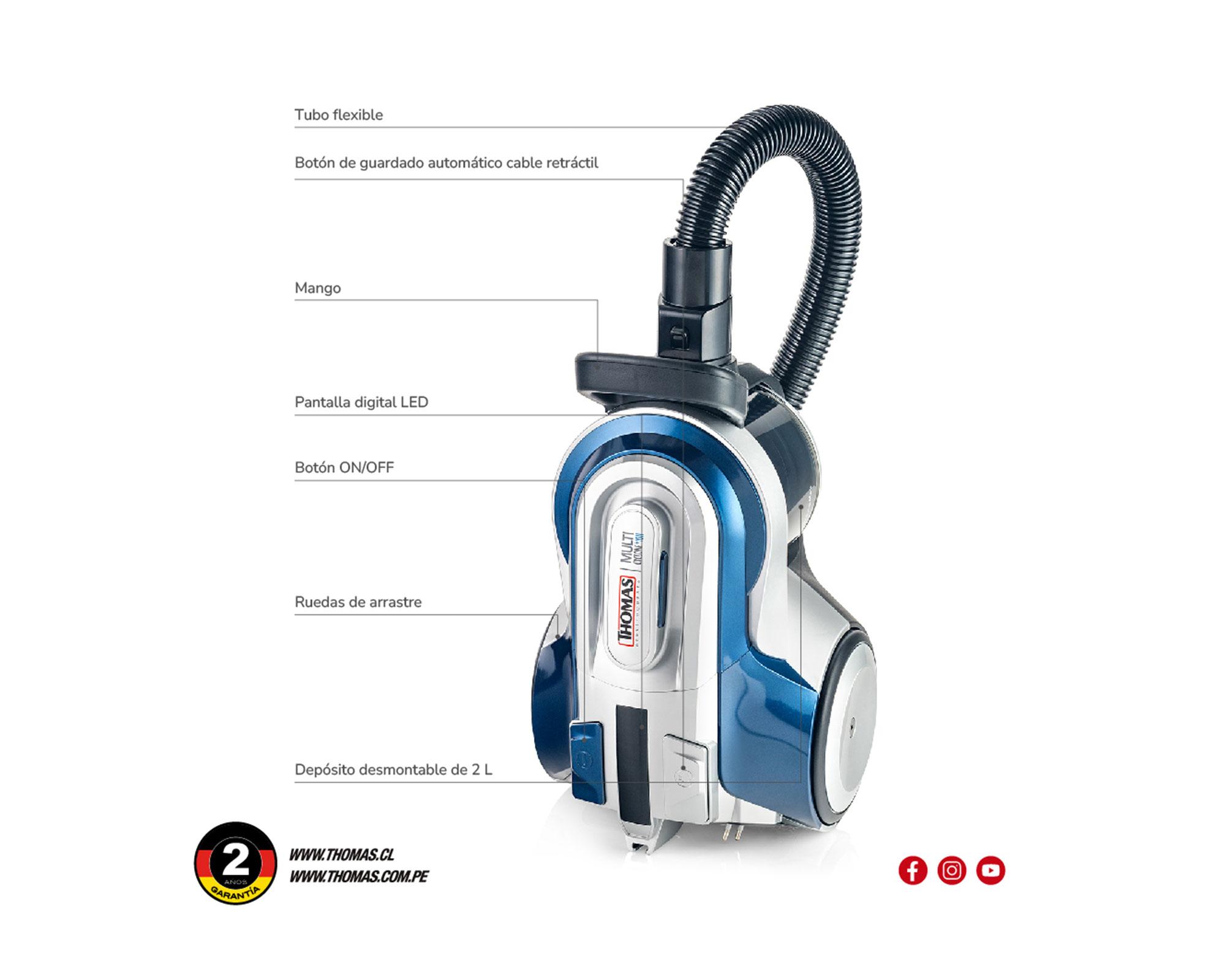 Aspiradora ciclónica TH-2206BL-4