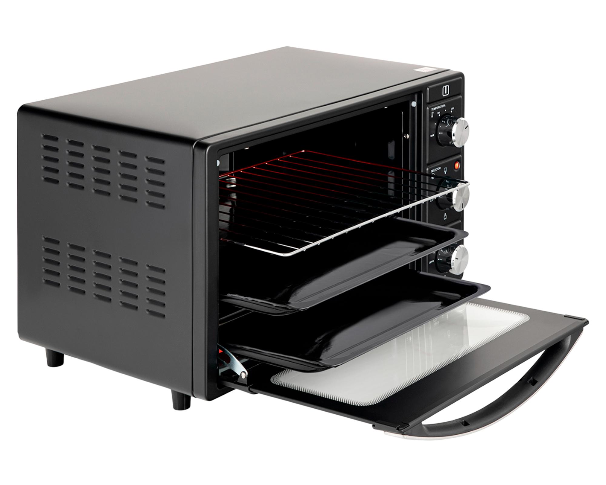 Horno eléctrico 25 litros TH-25N01 negro Thomas-3