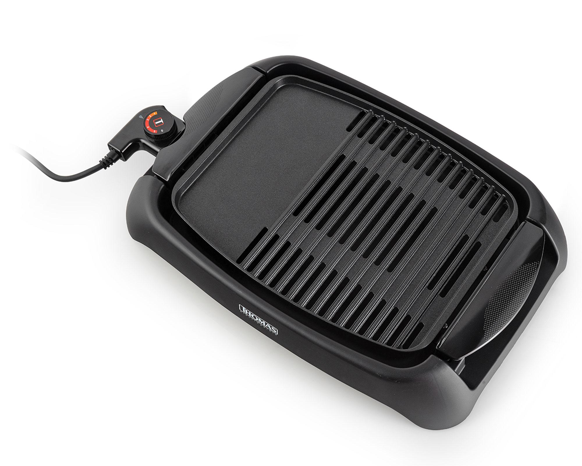 Parrilla eléctrica 1000W TH-180 negro Thomas-1