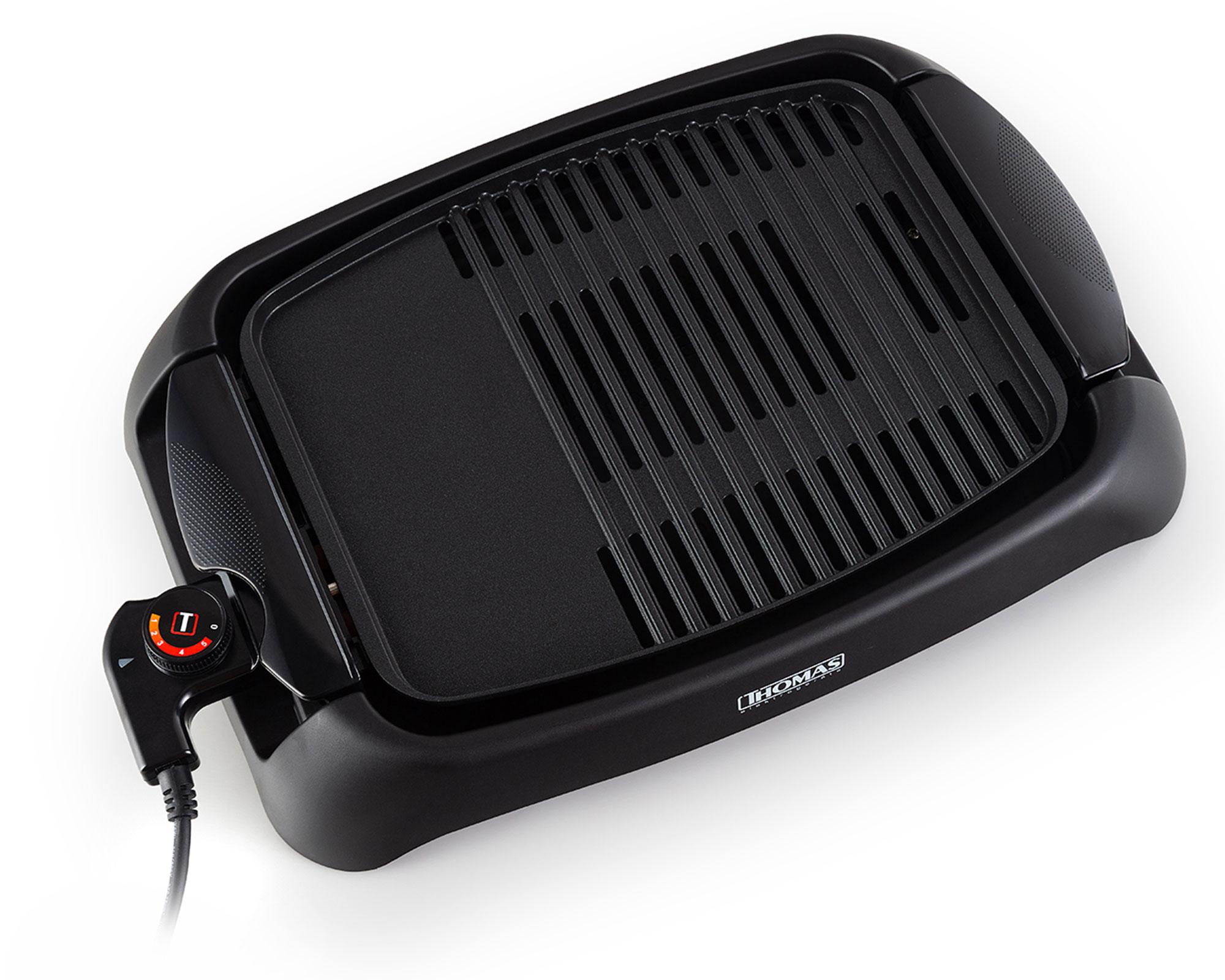 Parrilla eléctrica 1000W TH-180 negro Thomas-2