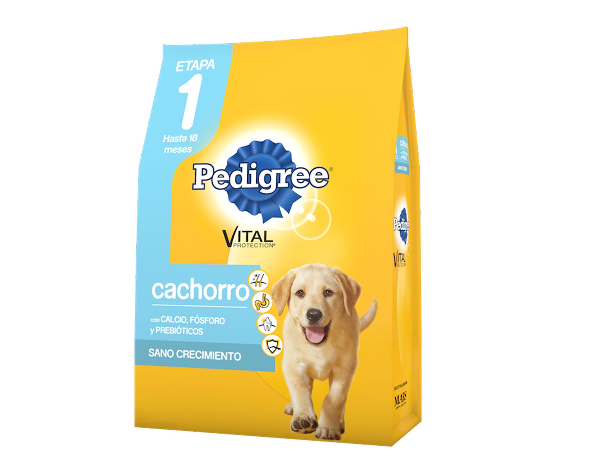 Alimento cachorro 3 kg carne, pollo y leche Pedigree-0