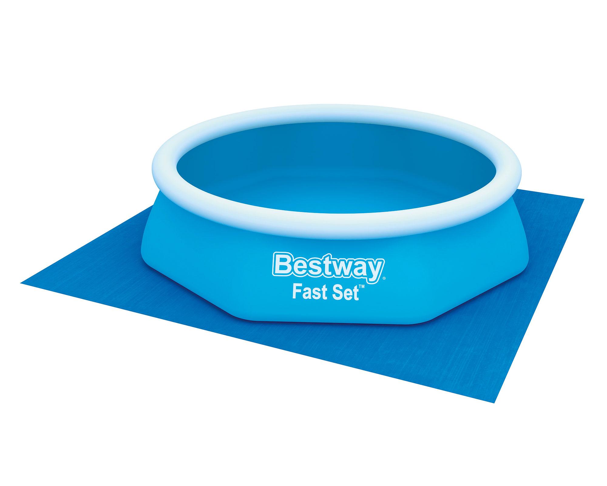 Cubre piso para piscina redonda 244 cm Bestway-3