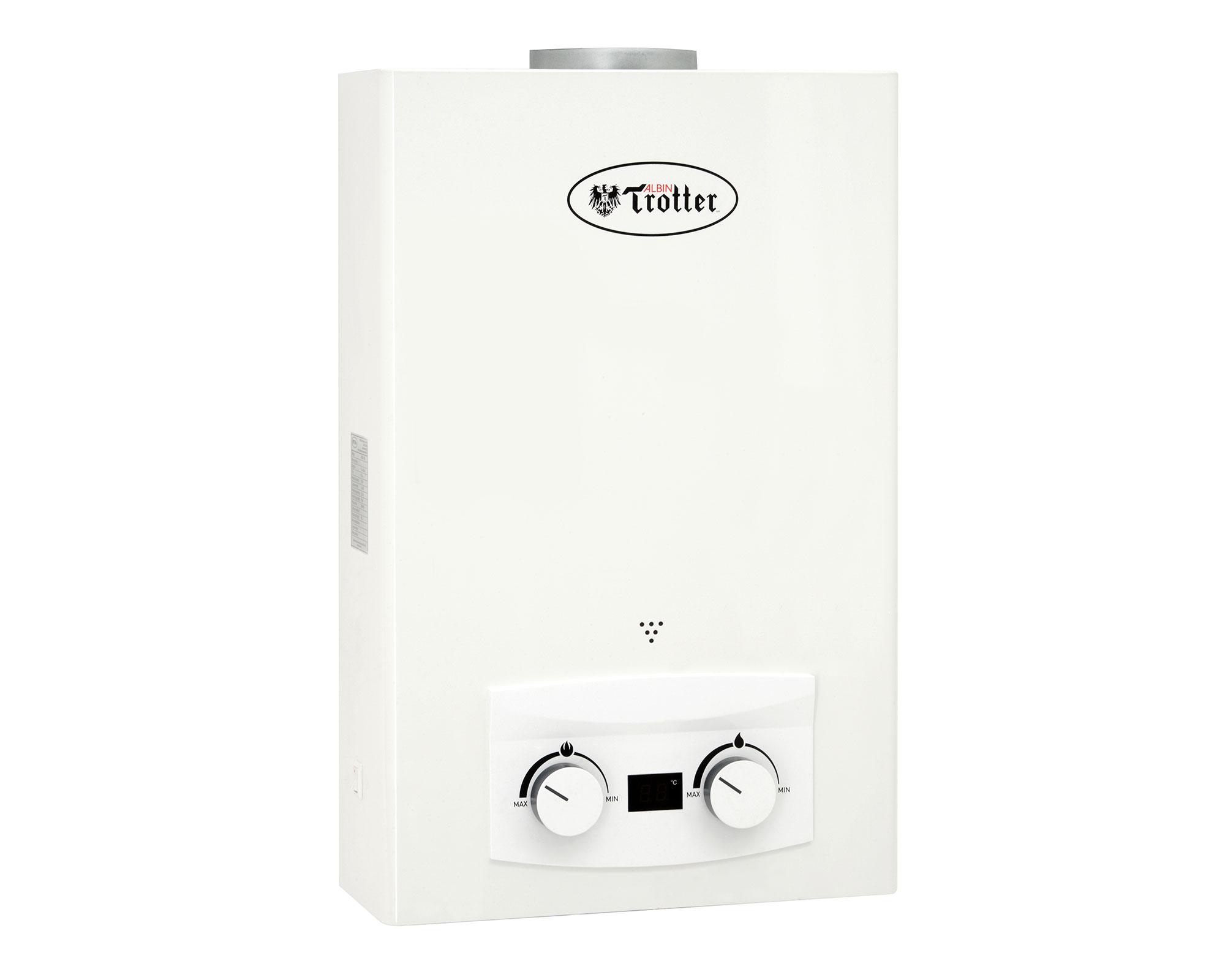 Calefont ionizado tiro natural 13 lt gas licuado ATMD Albin Trotter-0
