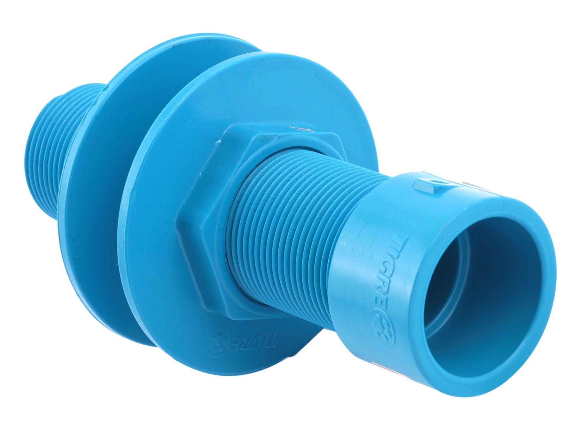 Unión estanque con bridas libre 40 mm x 1 1/4'' Tigre-1