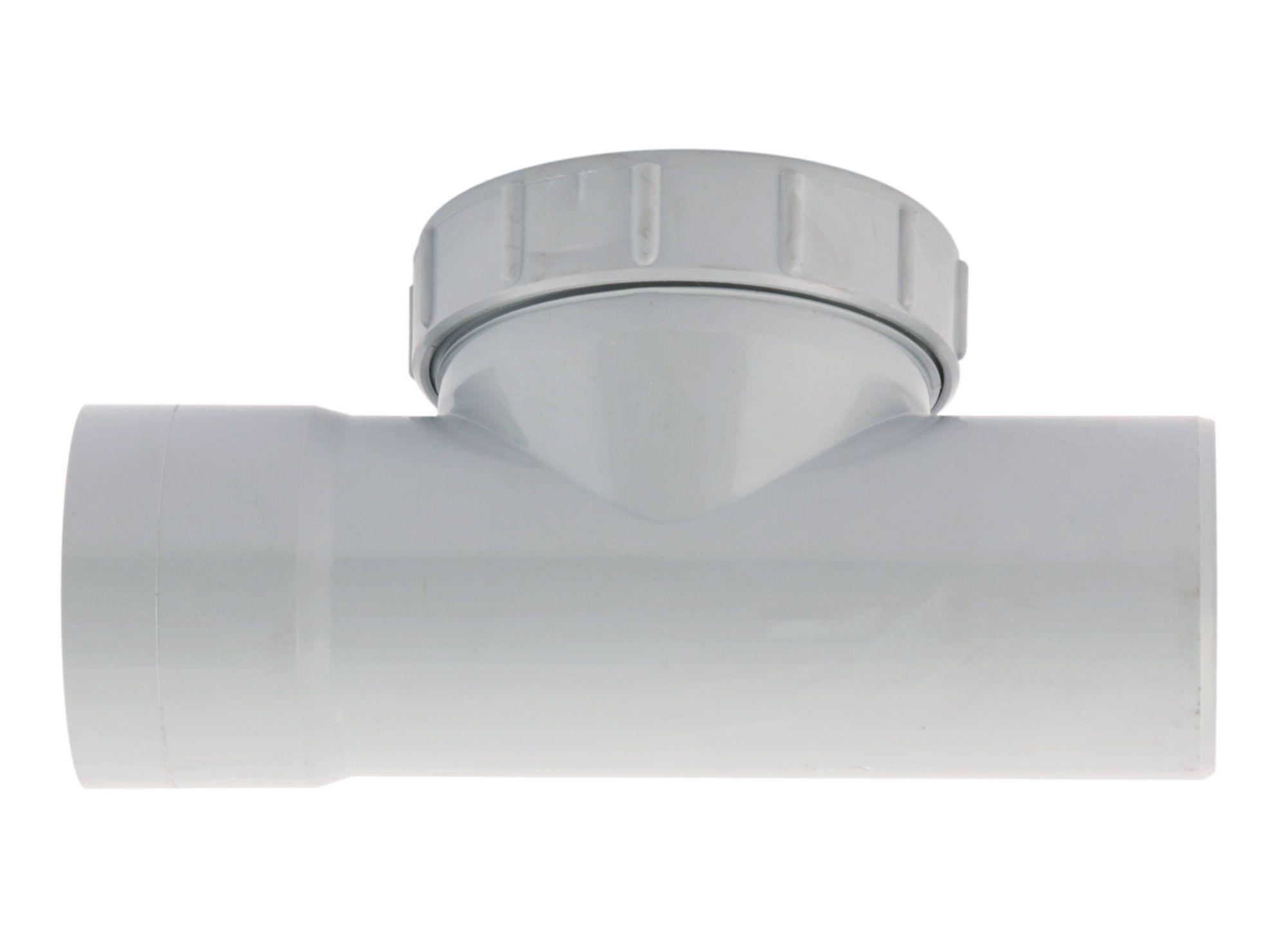 Tee registro 75 mm sanitario Tycsa-0