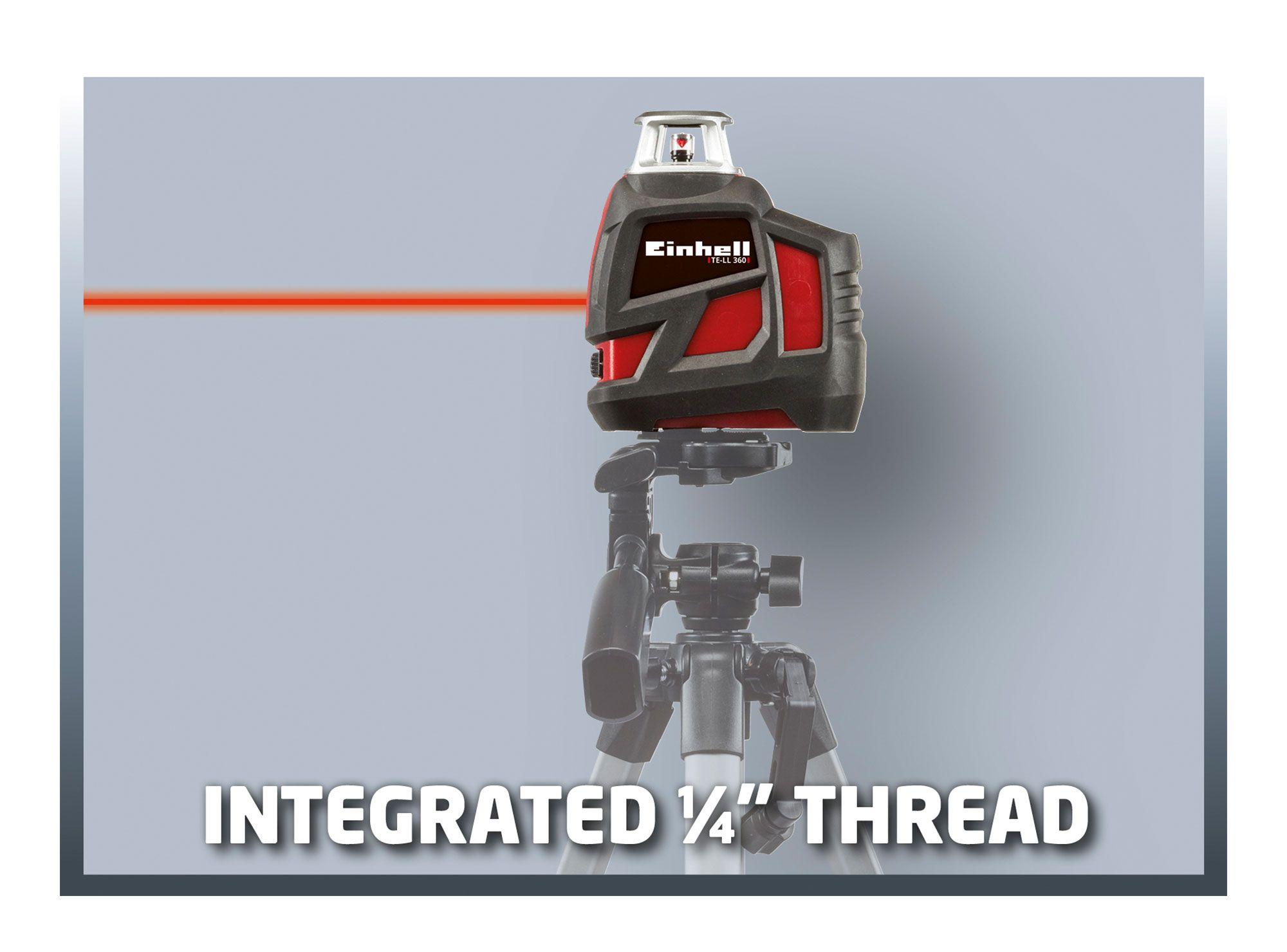 Nivel láser rotativo líneas cruzadas TE-LL360 Einhell-4