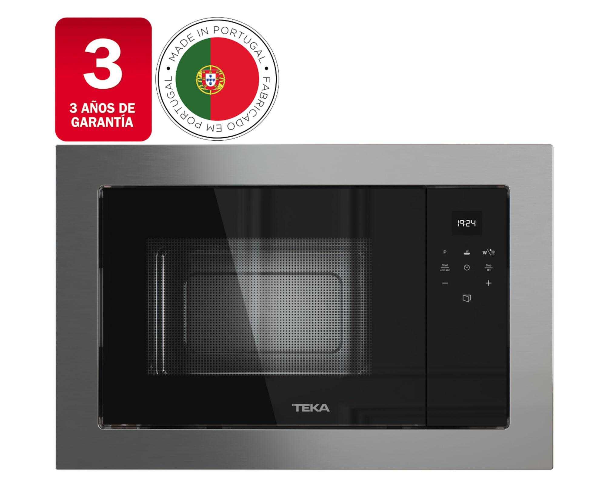 Microondas empotrado MS 6200 BIS negro/gris 18 lt-1