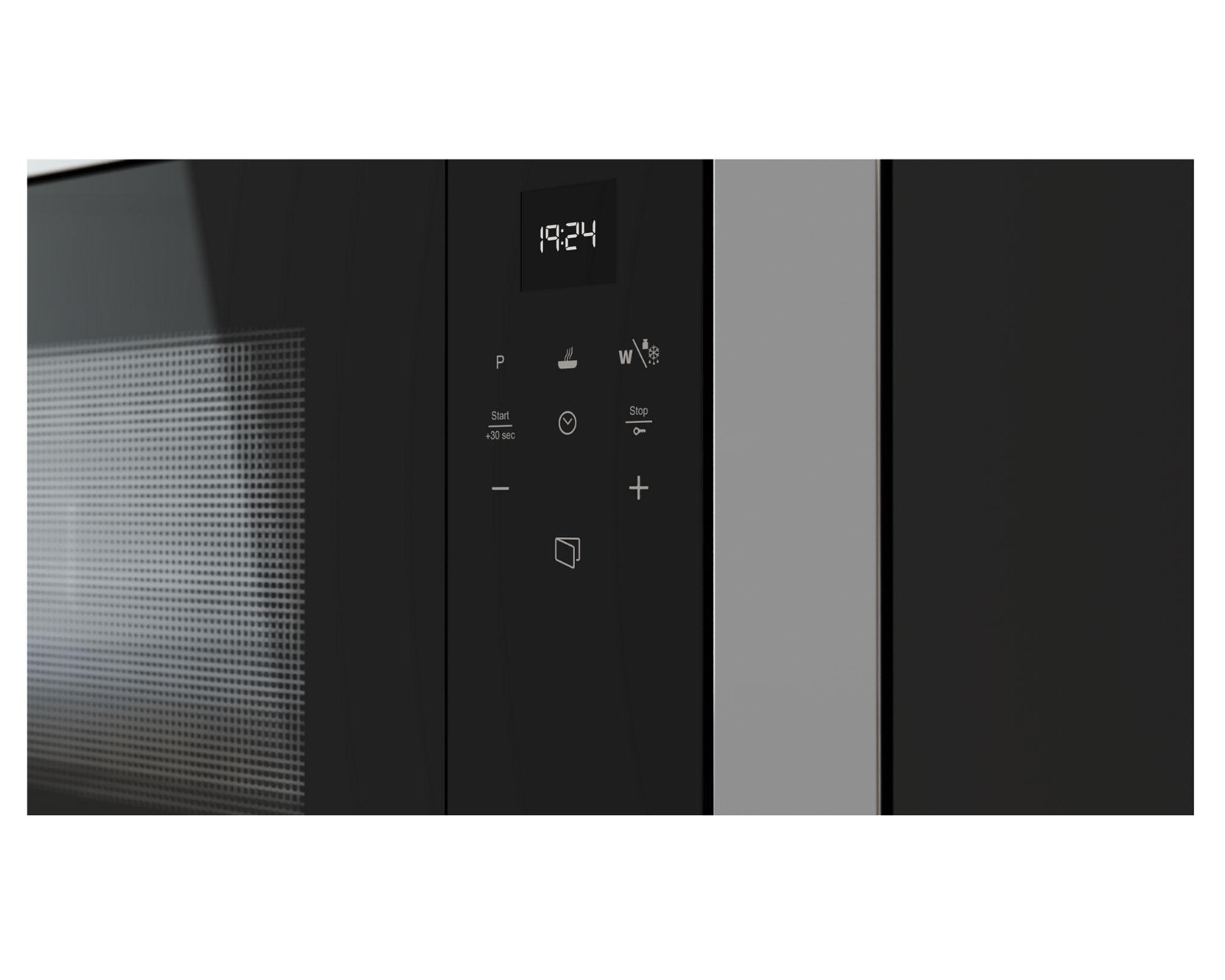 Microondas empotrado MS 6200 BIS negro/gris 18 lt-3