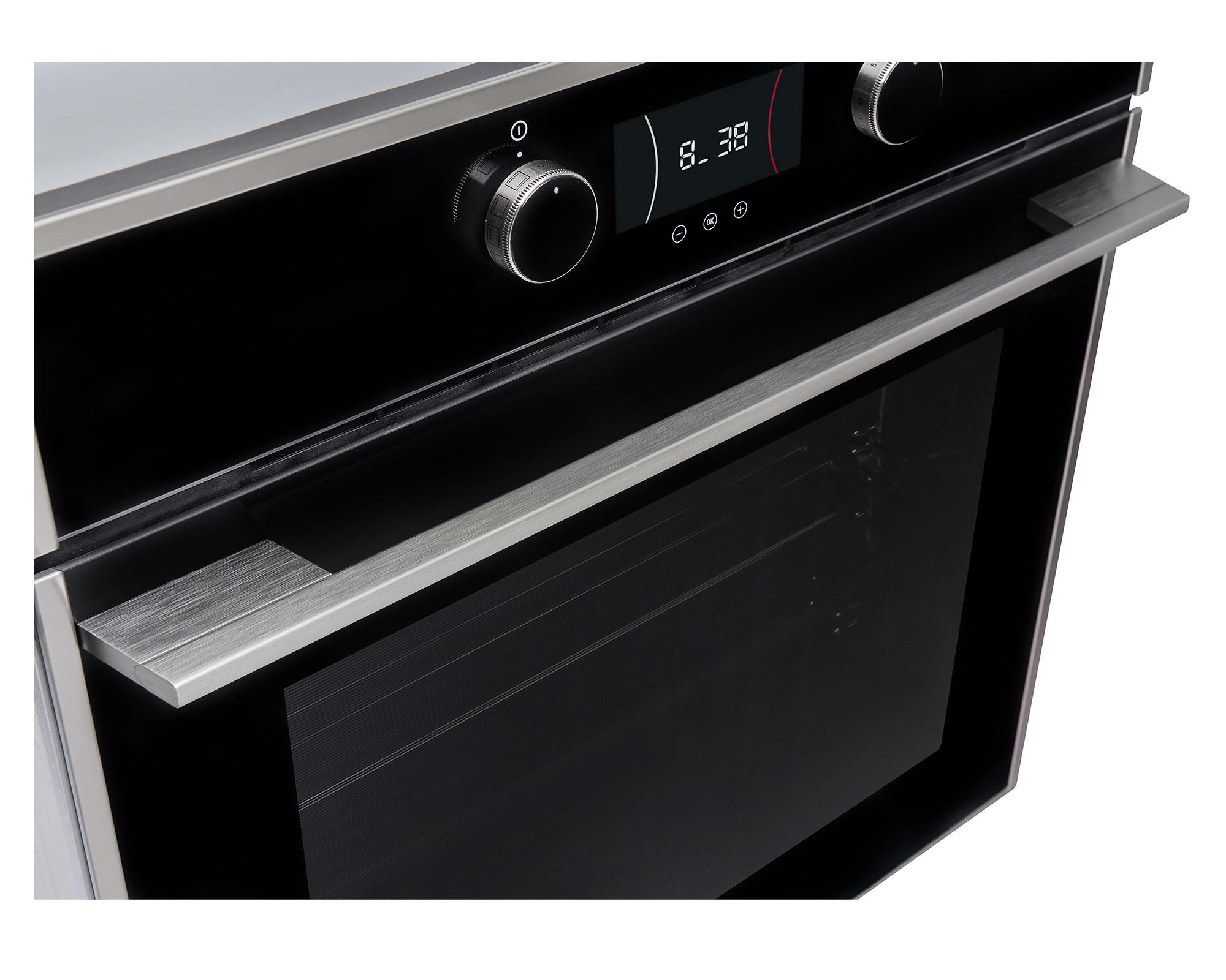 Horno empotrable 69 litros HLB-840 SS negro-3