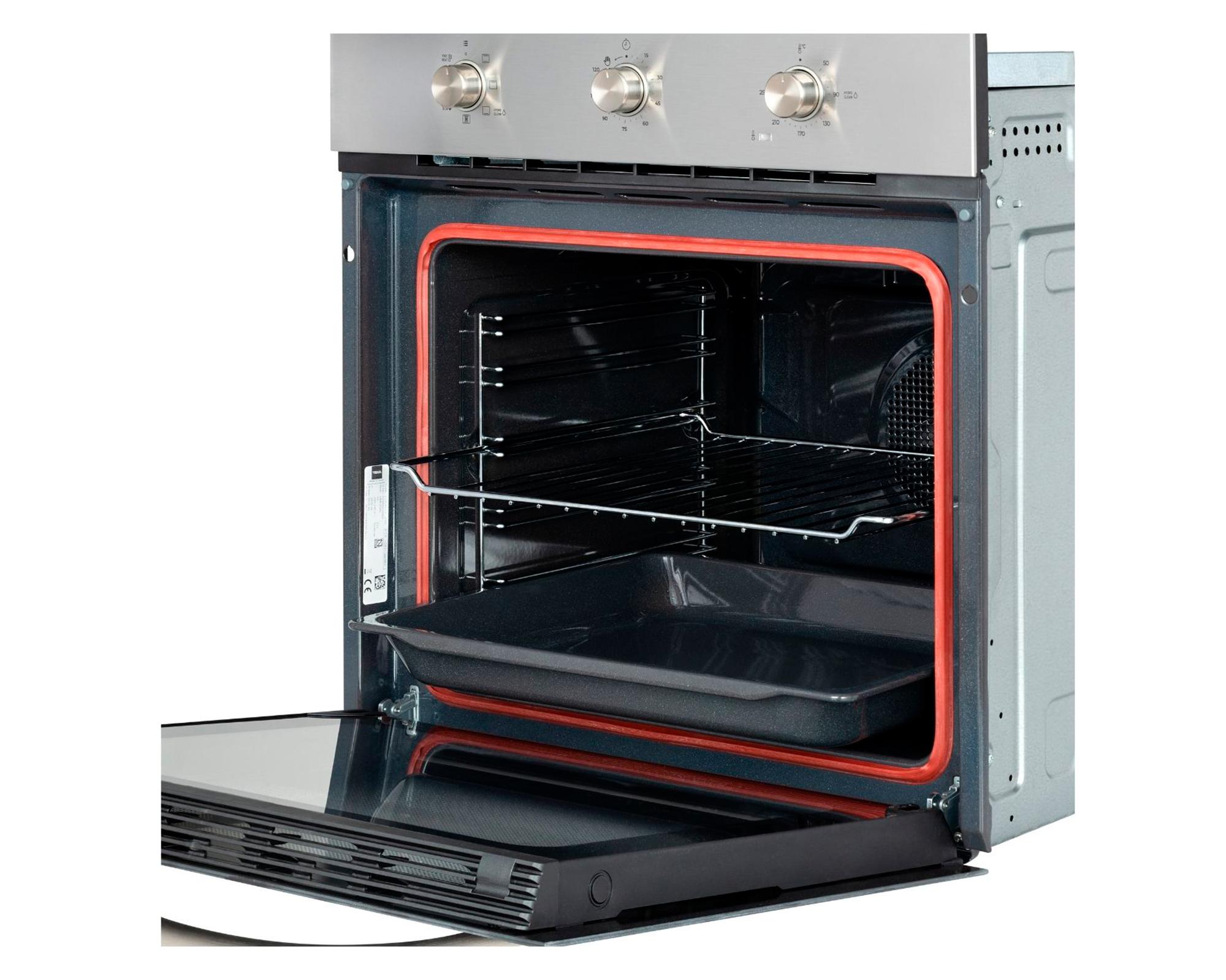 Horno eléctrico con convector HBB-6060 SS gris 63 lt-3