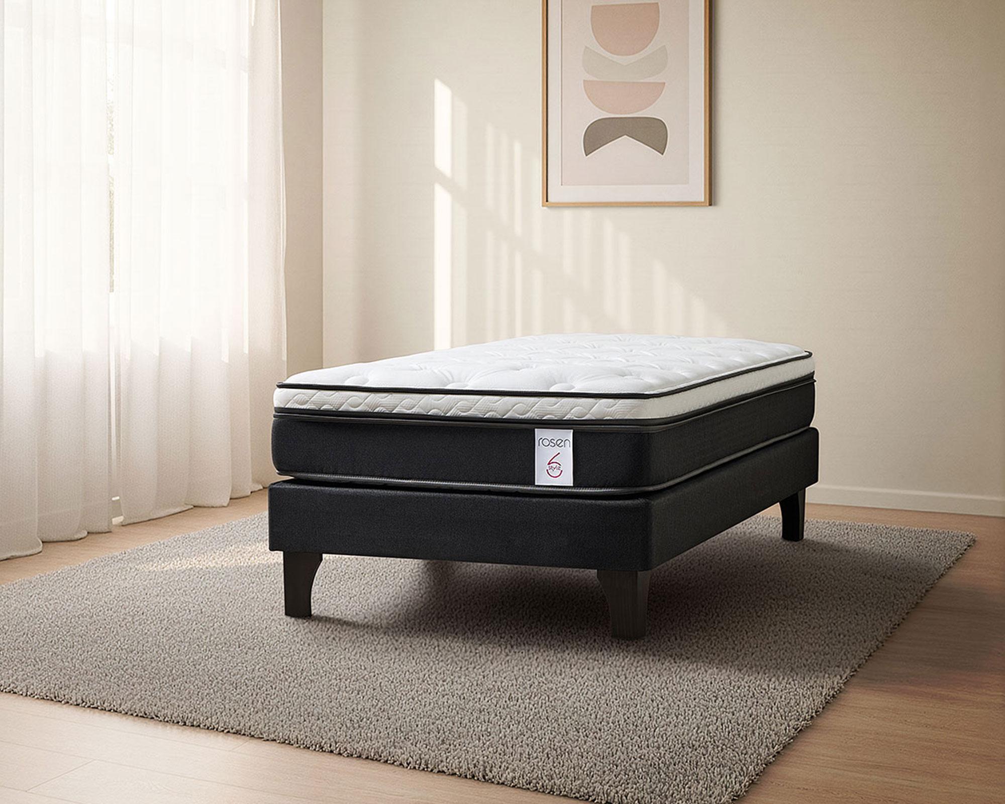 Cama europea 1 plaza New style 6 Rosen-5