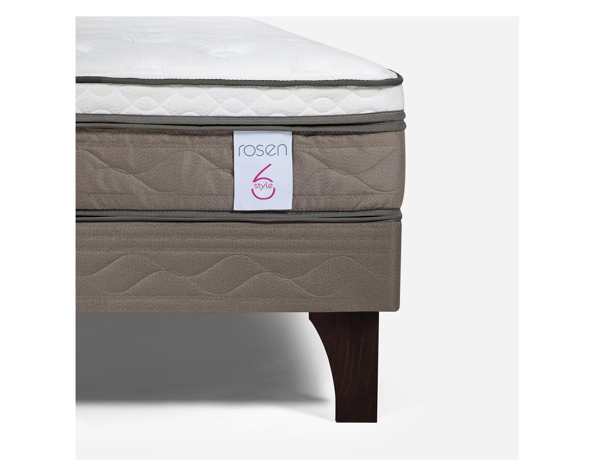 Cama europea 1.5 plazas New style 6 Rosen-2