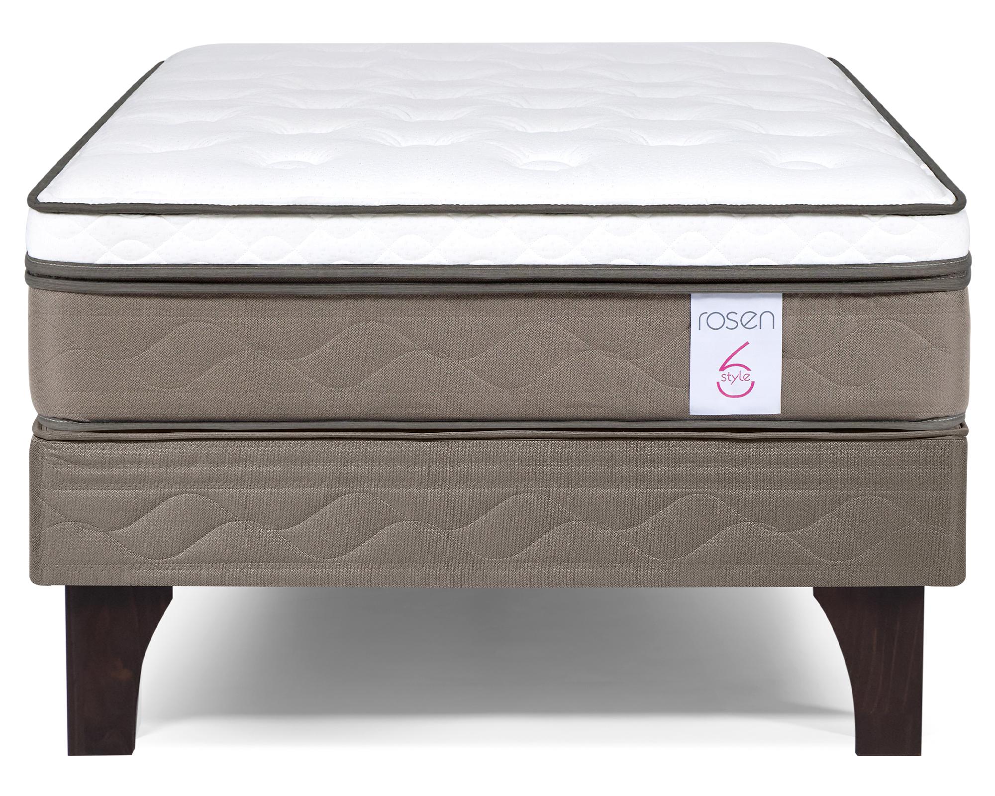 Cama europea 1.5 plazas New style 6 Rosen-0