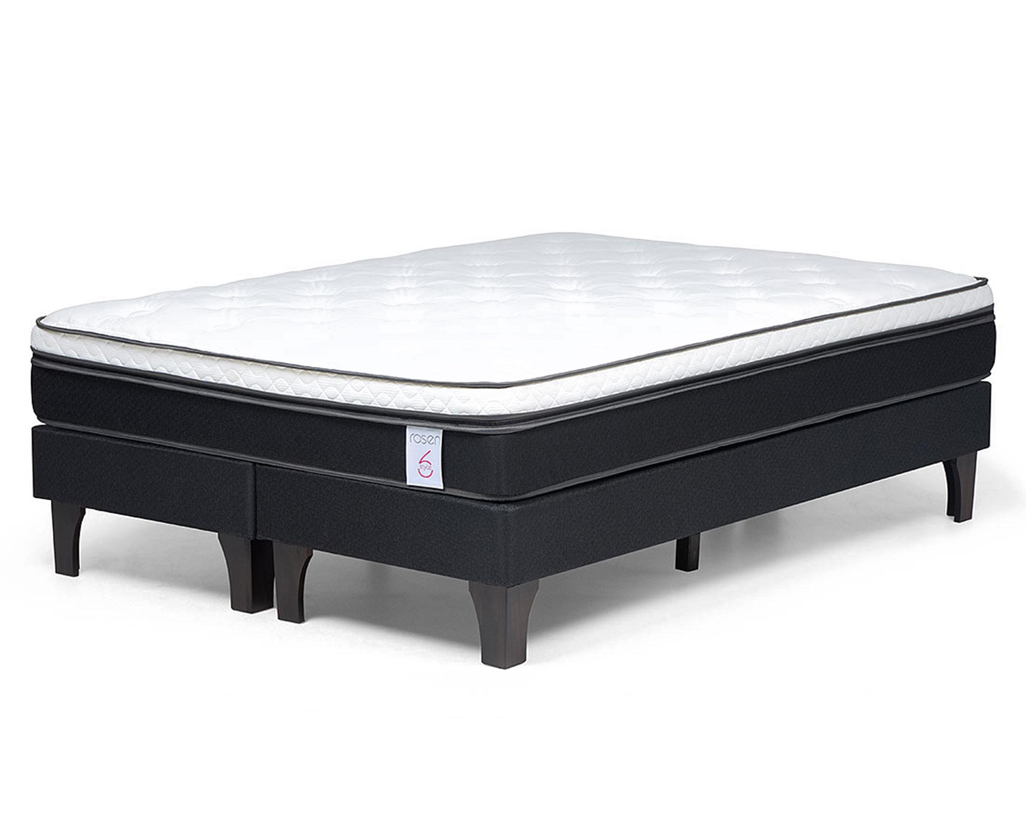 Cama europea 2 plazas New style 6 base dividida Rosen-1