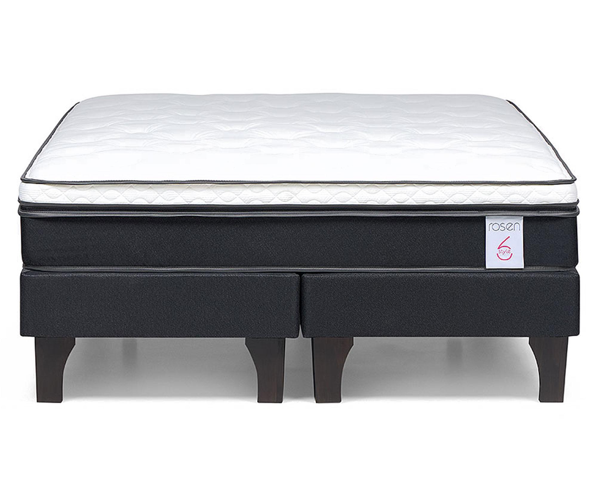 Cama europea 2 plazas New style 6 base dividida Rosen-0
