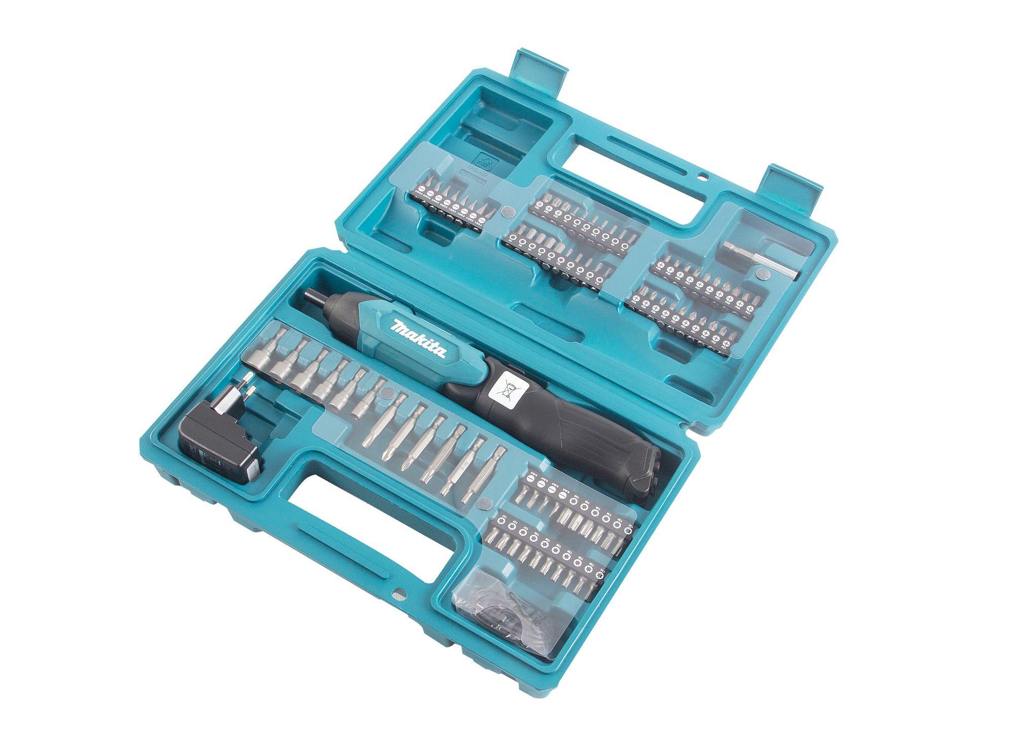 Atornillador inalámbrico 3.6V DF001DW + 81 accesorios Makita-3