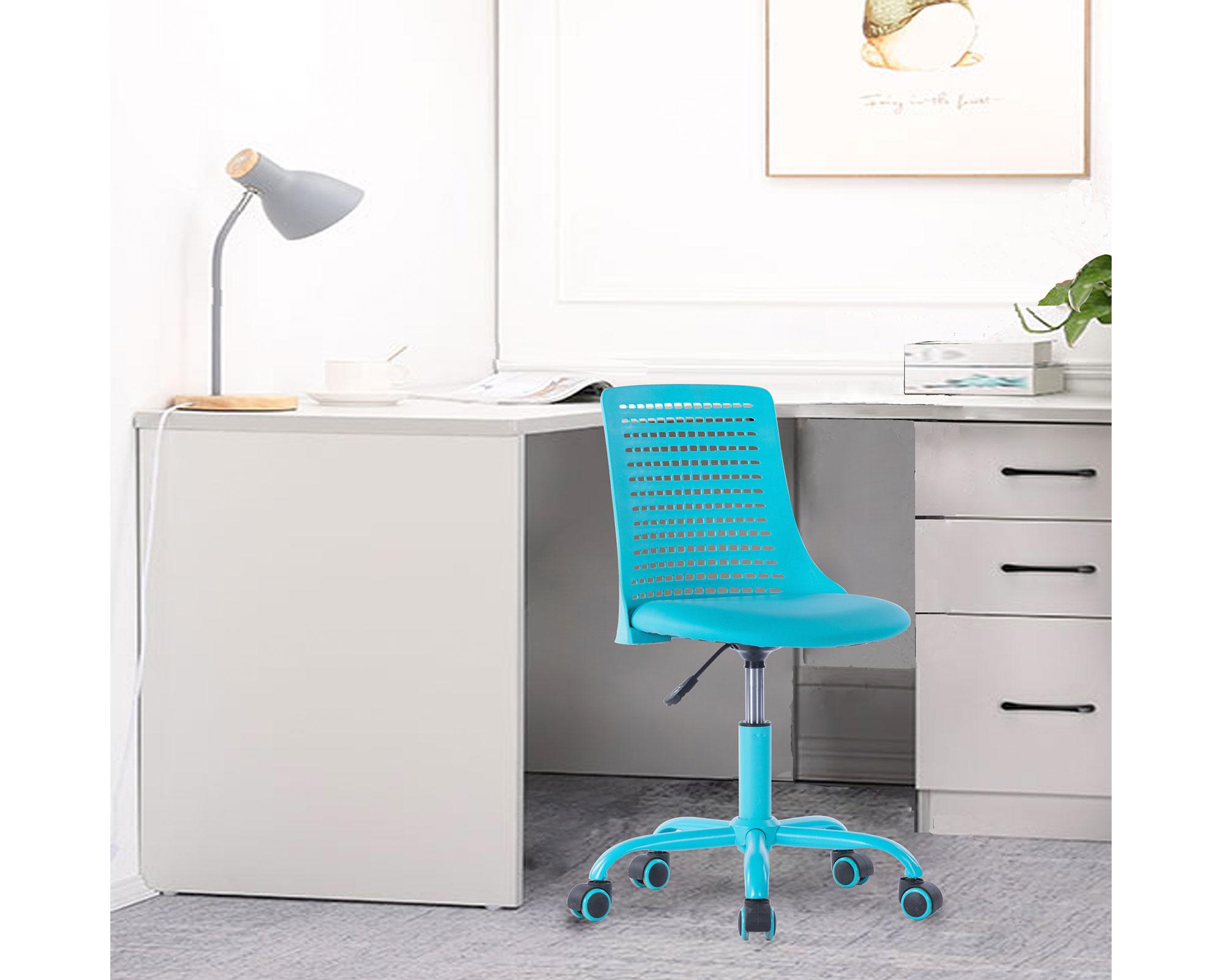 Silla de escritorio Cool celeste M+Design-3