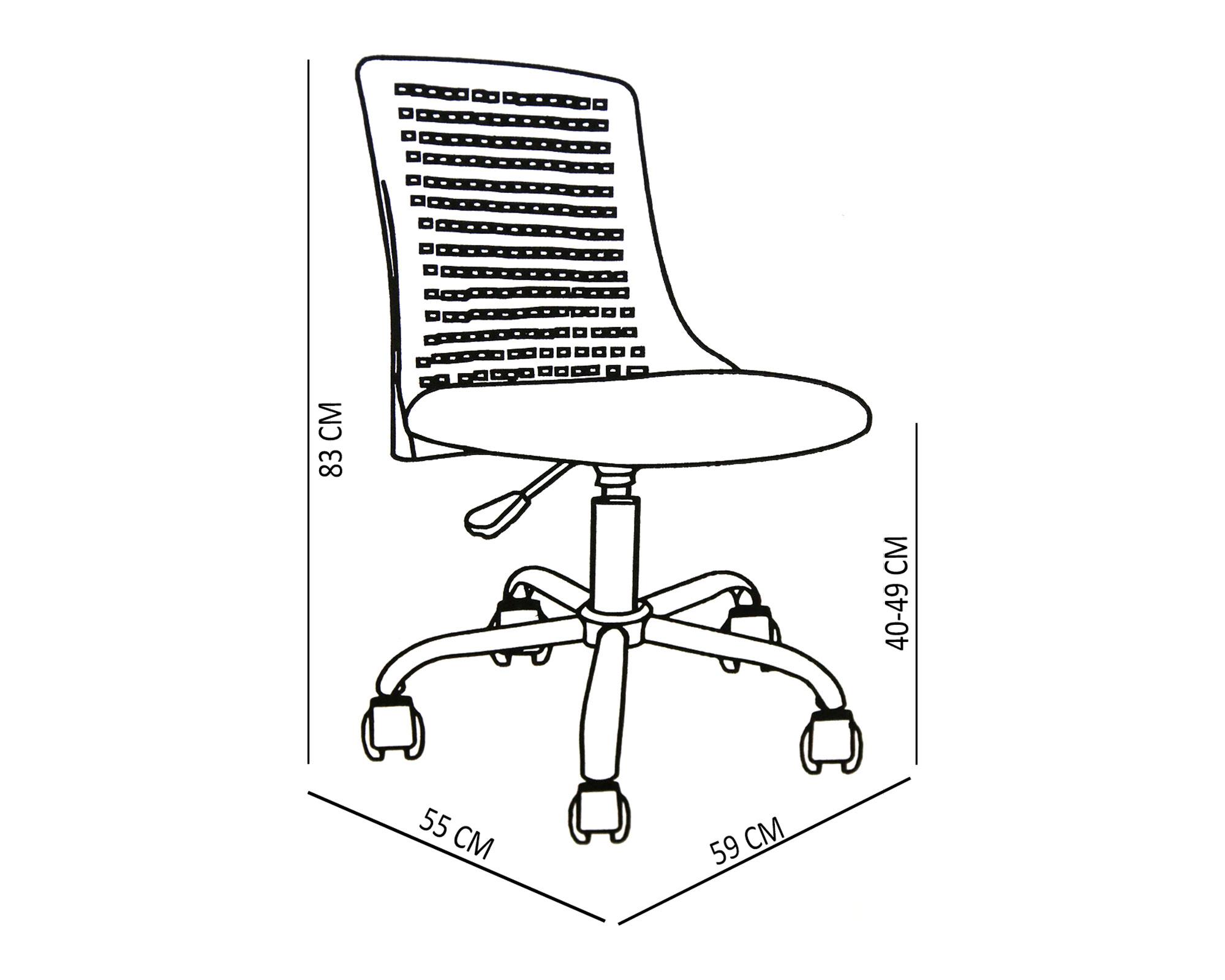 Silla de escritorio Cool blanco M+Design-3
