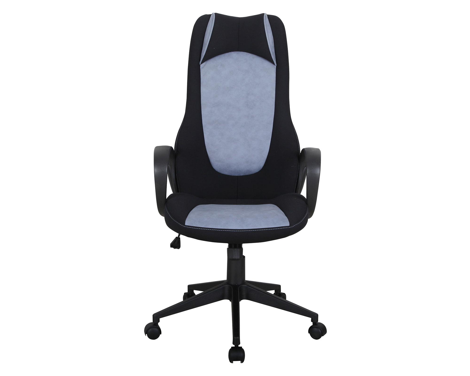 Silla de escritorio ejecutiva 8080 gris/negro M+Design-0