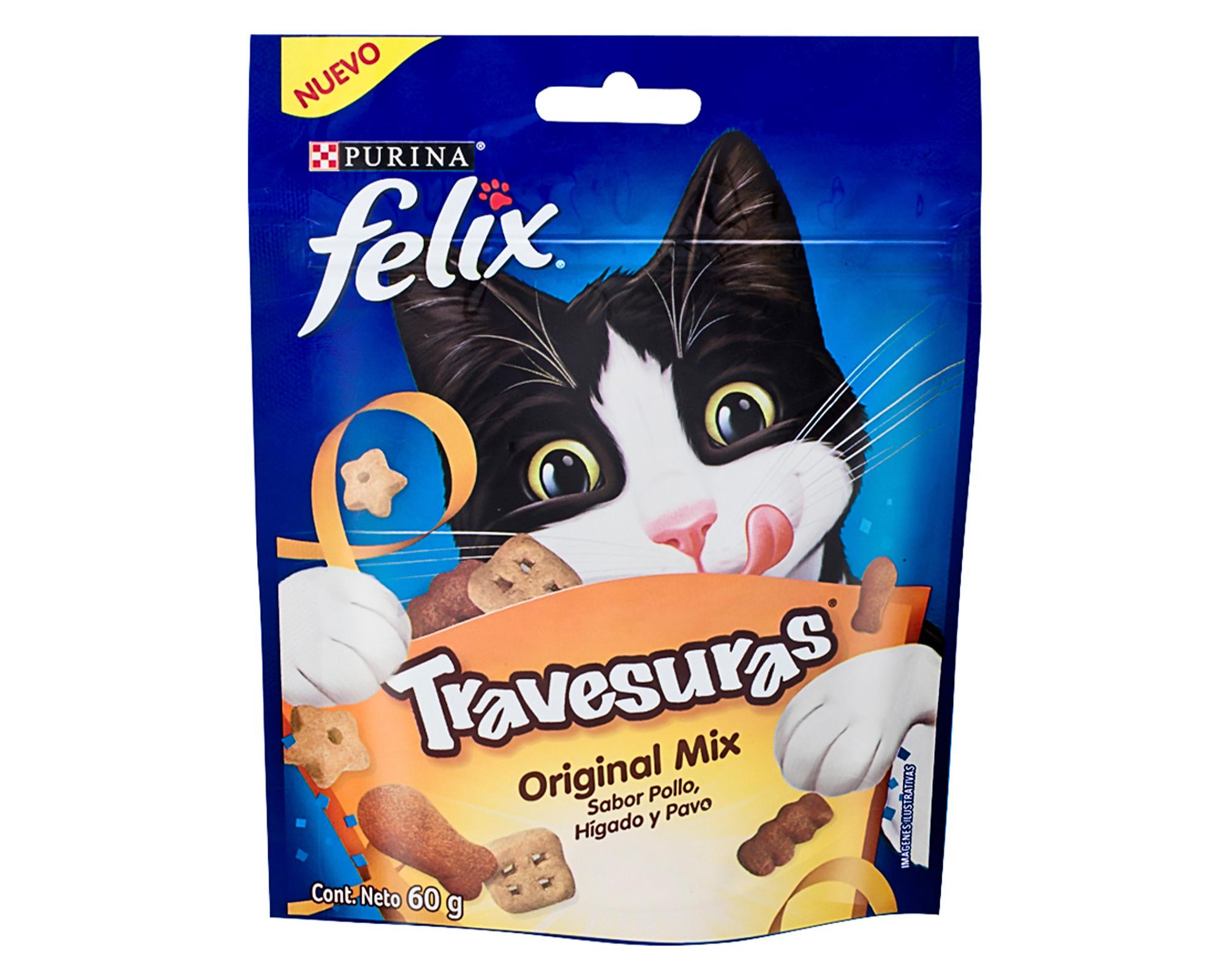 Snack para mascotas adulto pollo, hígado y pavo 60 g-0
