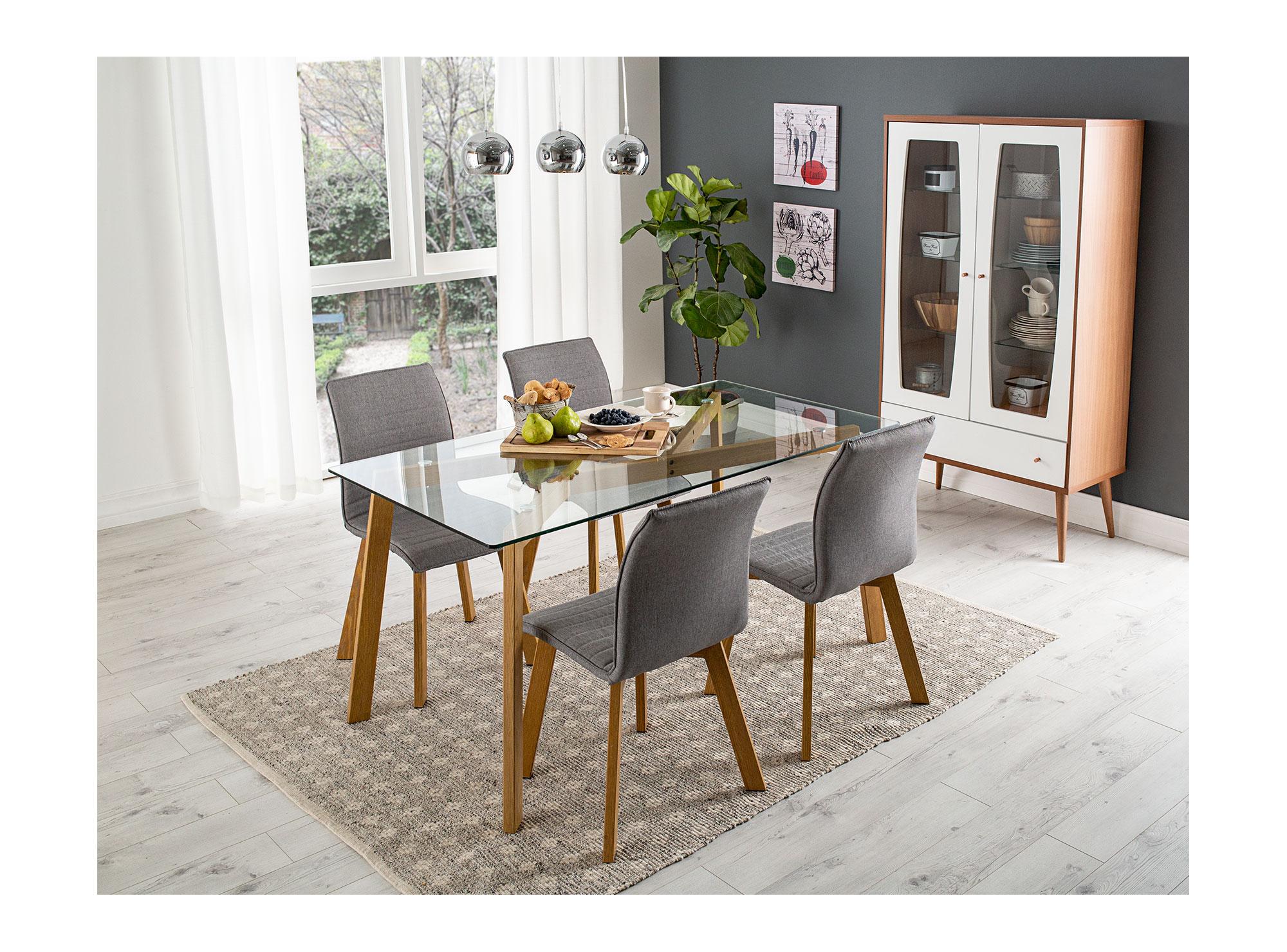 Comedor 4 sillas Domi gris M+Design-6