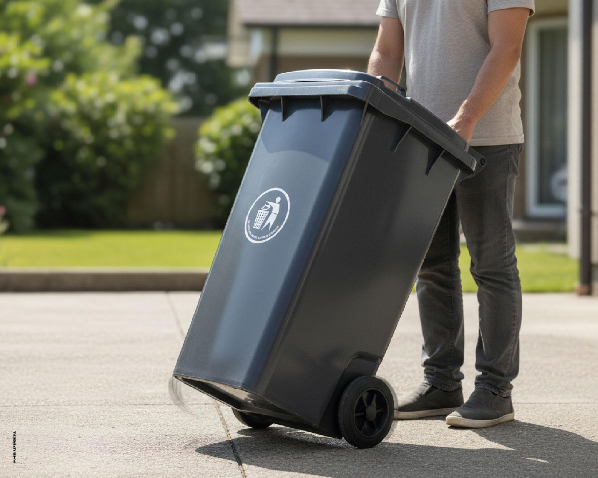 Basurero tapa ruedas gris 120 lt-2