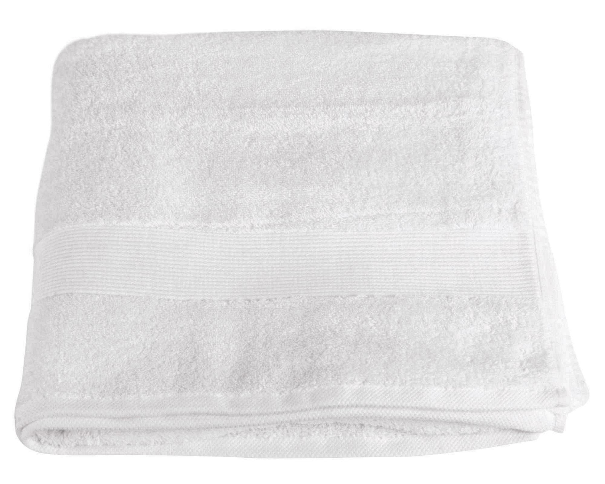 Toalla baño 70x140 cm blanco Cotidiana-0
