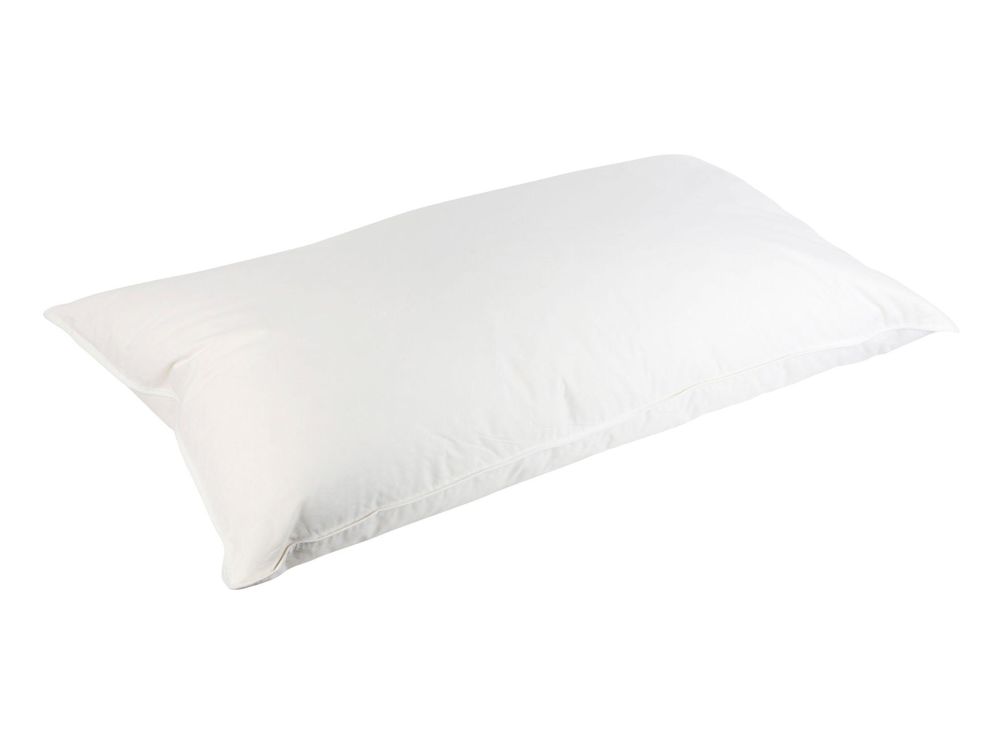 Almohada plumas 90x50 cm Premium blanco Cotidiana-1
