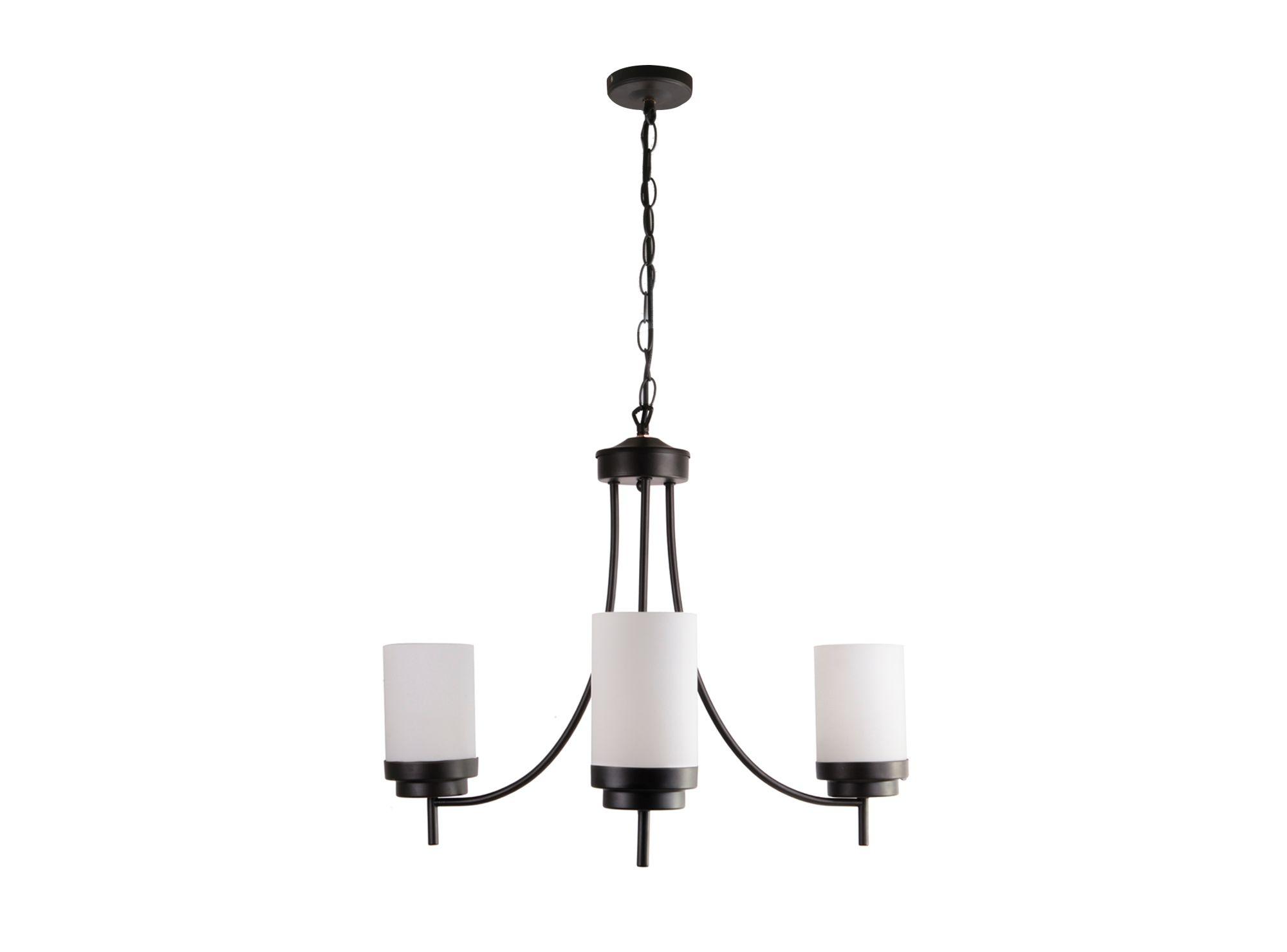 Lámpara colgar 3L E27 Calvin chocolate Abitare-1