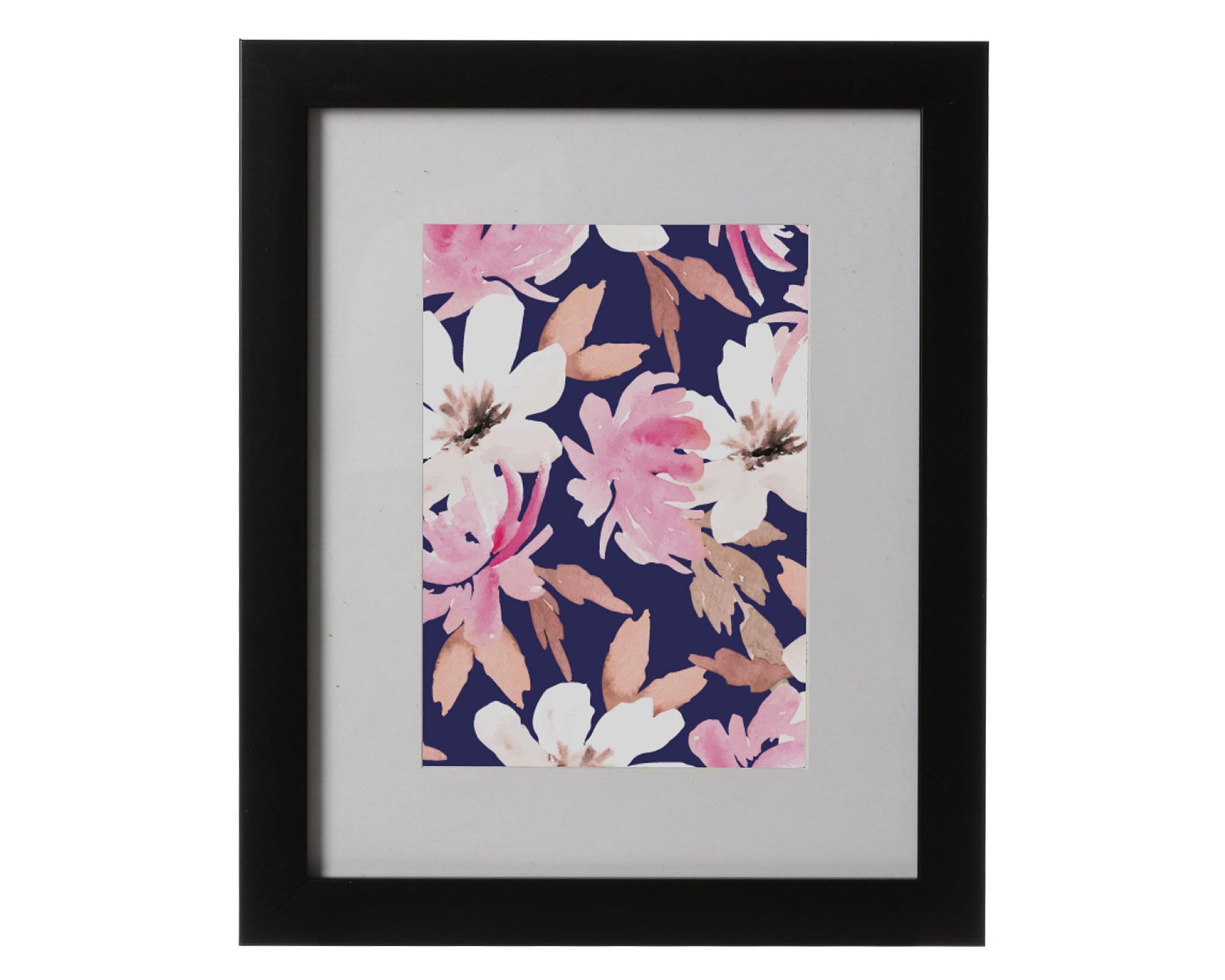 Marco foto 13x18 cm Paspartú negro Cotidiana-3