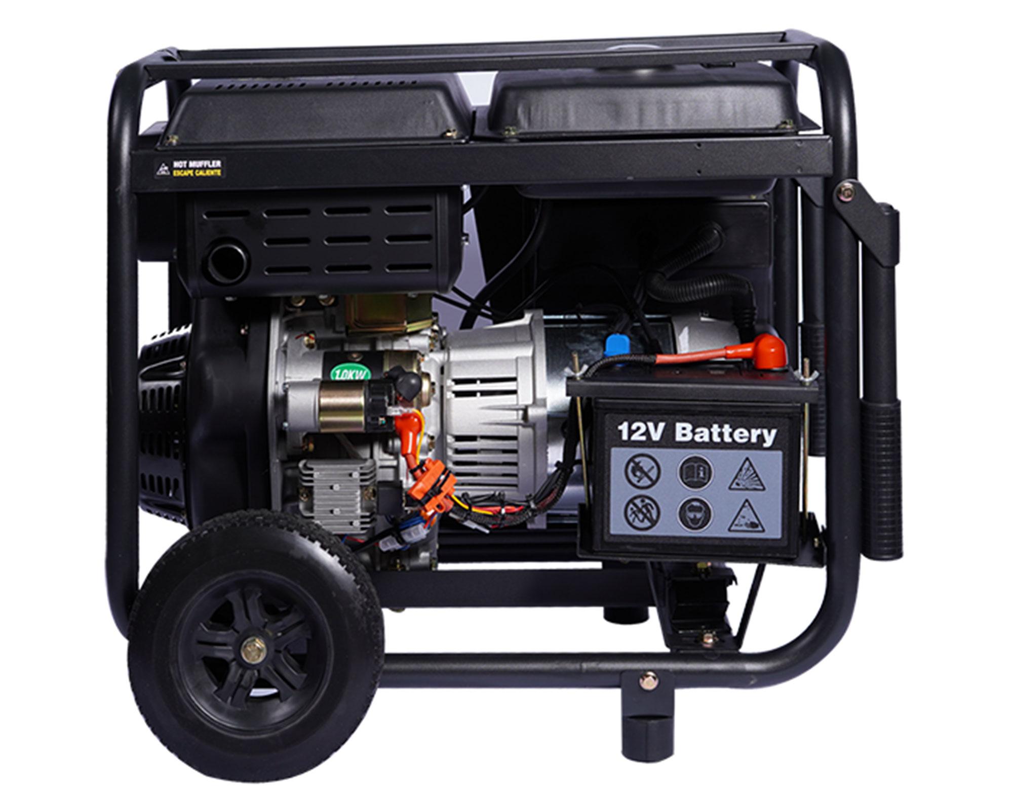 Generador a diesel eléctrico/manual 5500W 14 lt 78DHY6000LE Hyundai-2