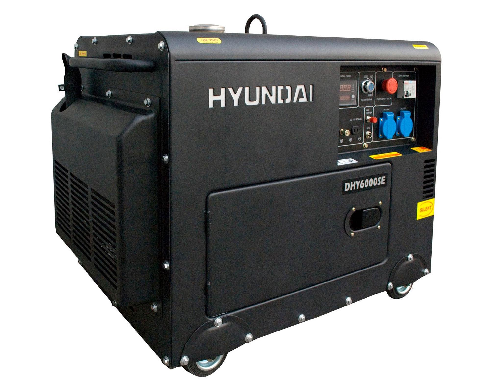 Generador a diesel eléctrico 5300W 12 lt 78DHY6000SE Hyundai-0