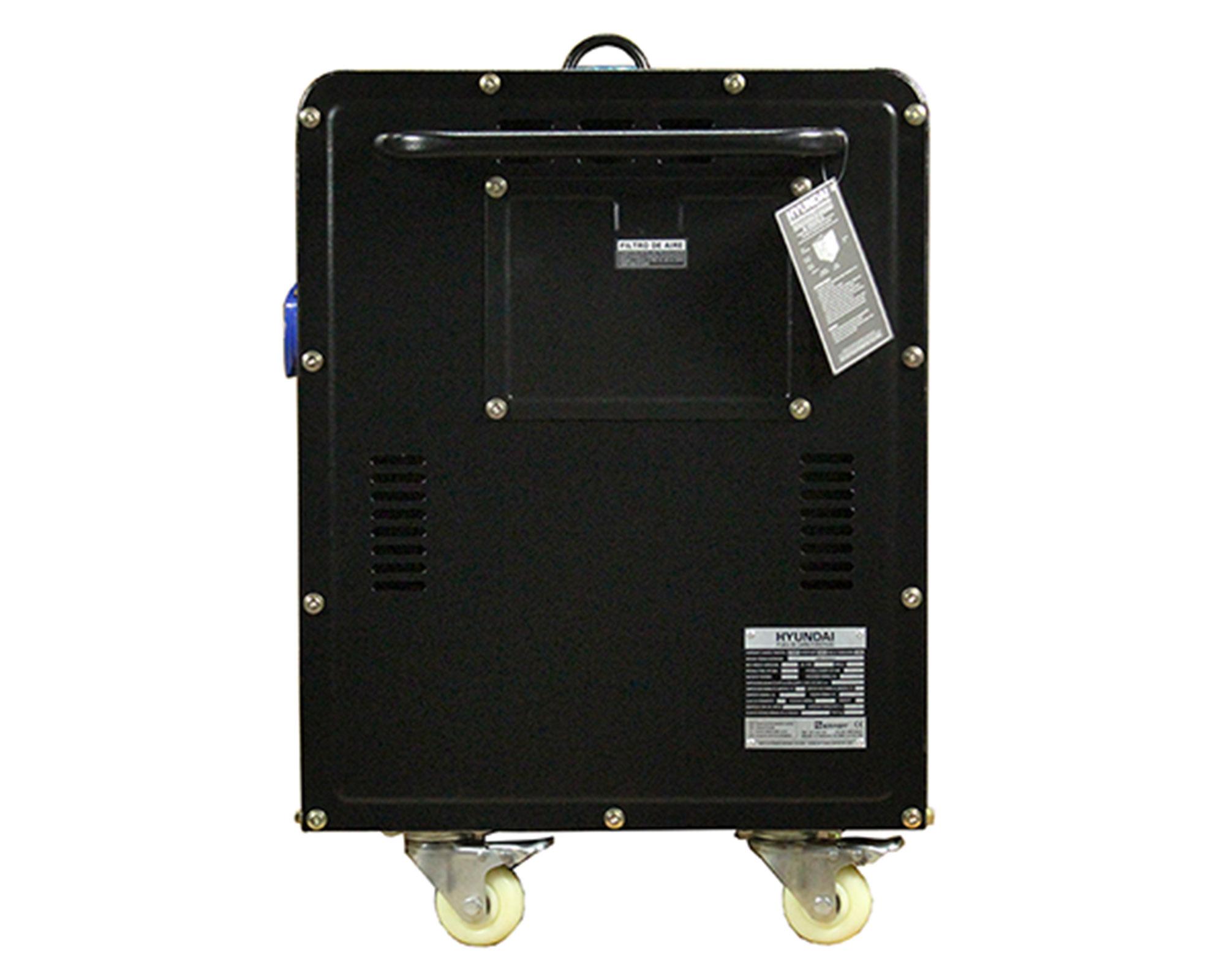 Generador a diesel eléctrico 5300W 12 lt 78DHY6000SE Hyundai-7