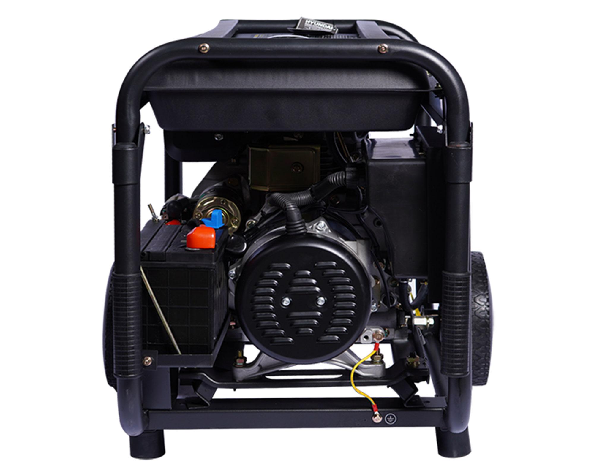 Generador a diésel eléctrico/manual 6500W 14 lt 78DHY8000LE Hyundai-3