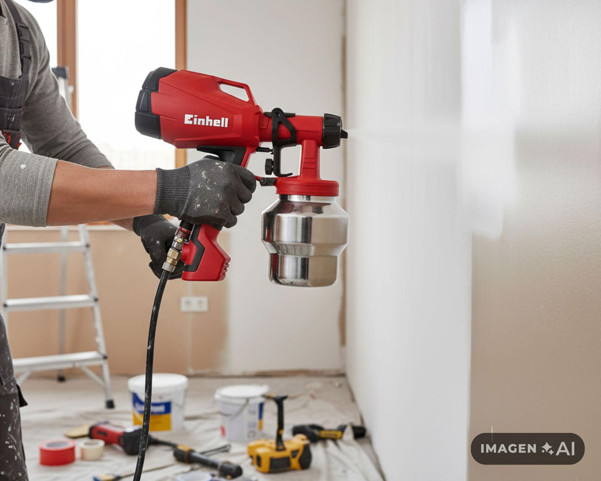 Pistola para pintar 500W TC-SY 500P Einhell-9