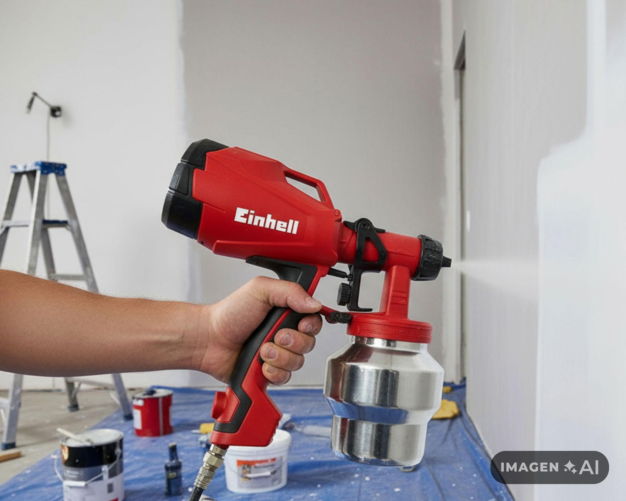 Pistola para pintar 500W TC-SY 500P Einhell-10