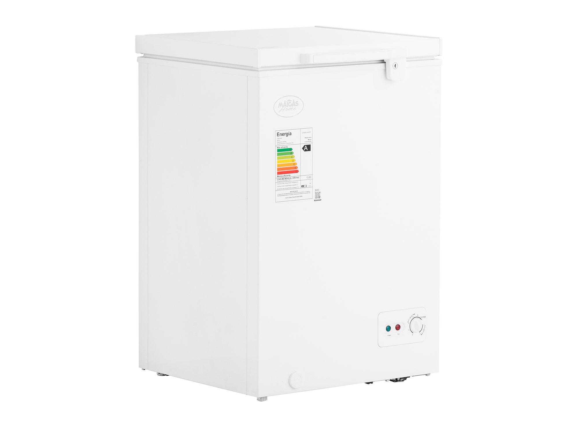 Congelador horizontal dual 99 litros HS-129C blanco Maigas-1