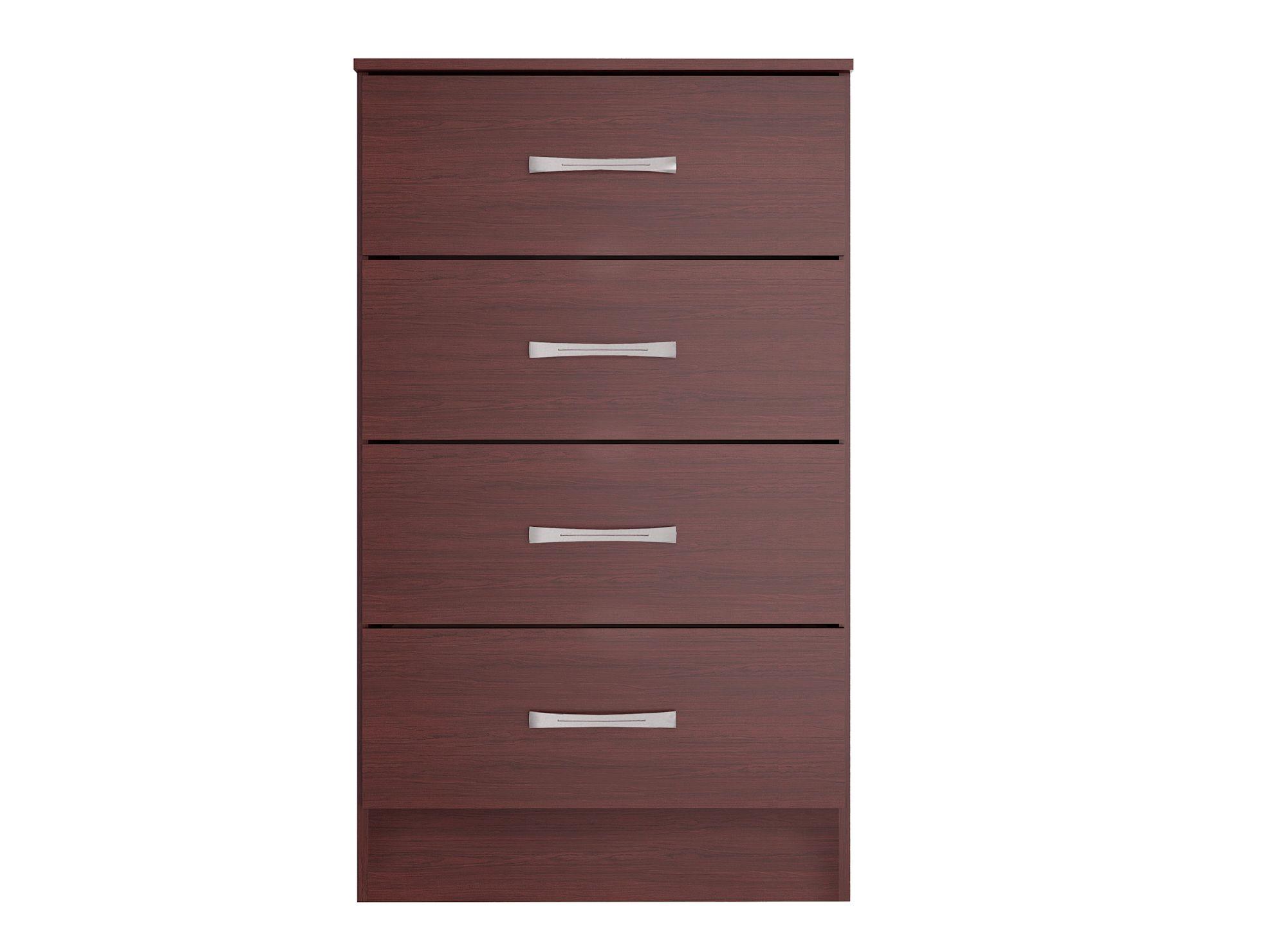 Cómoda 4 cajones caoba Exit-0