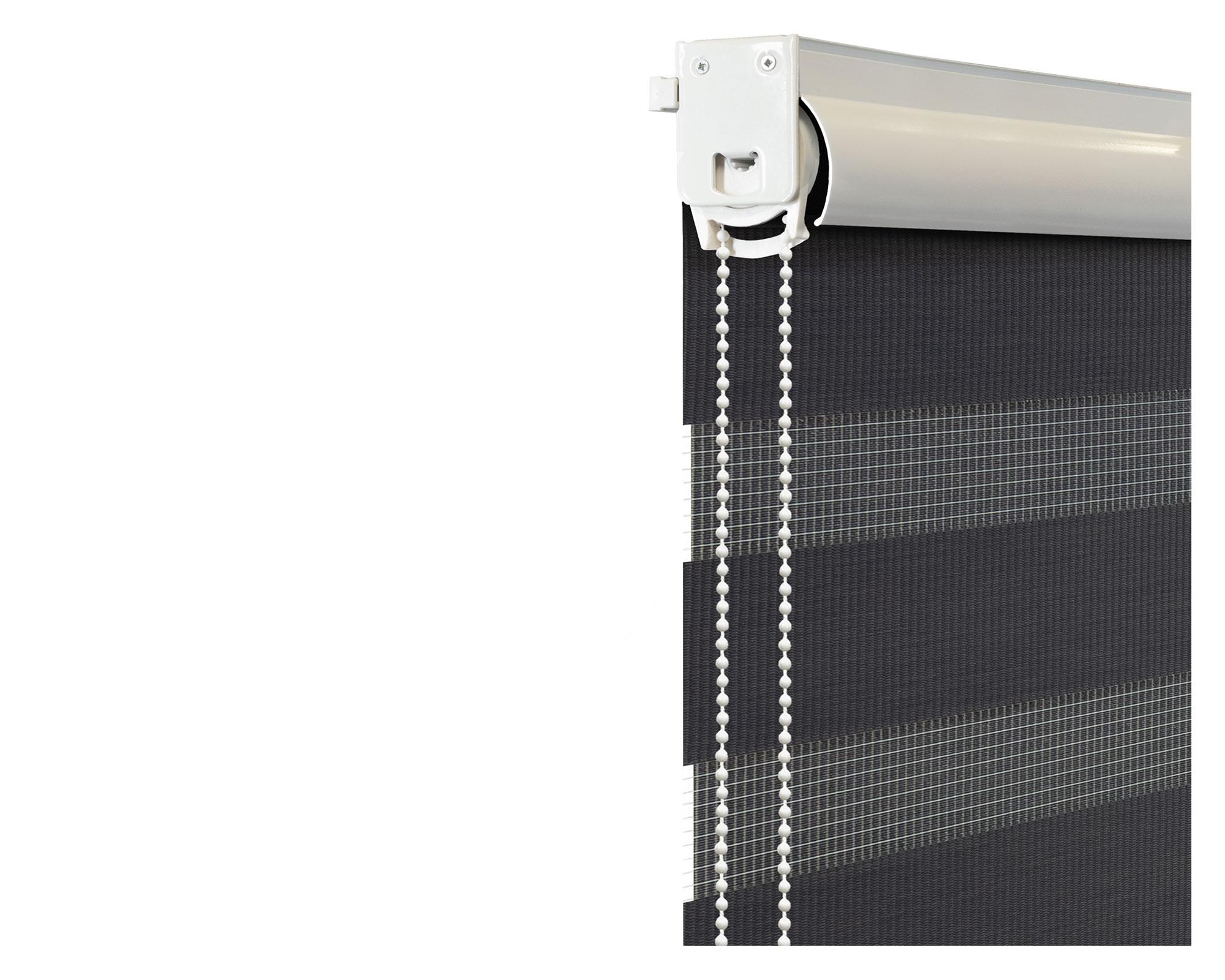 Cortina roller zebra 120x165 cm gris oscuro Cotidiana-7