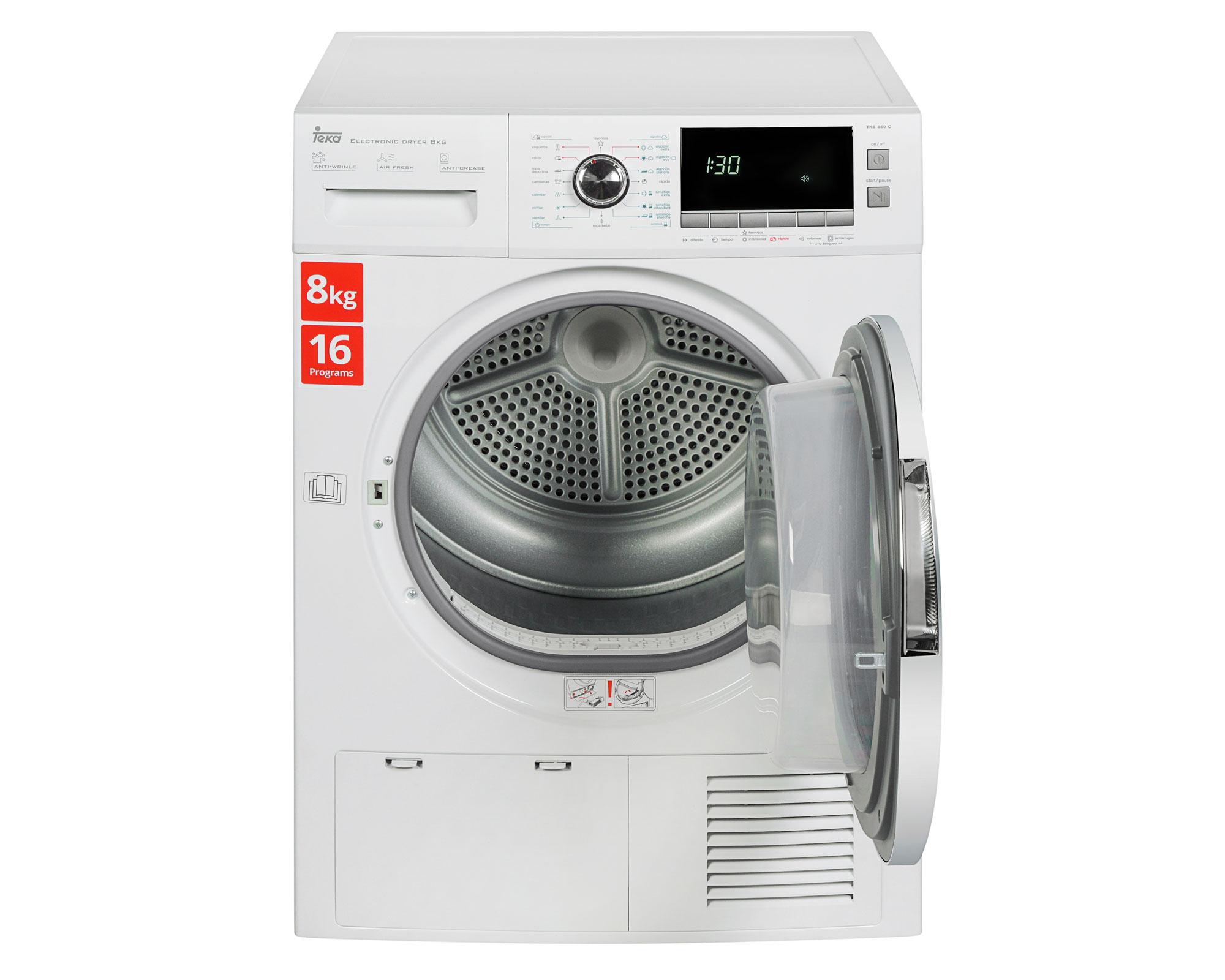 Secadora condensación 8 kg TKS 850 C blanco Teka-1