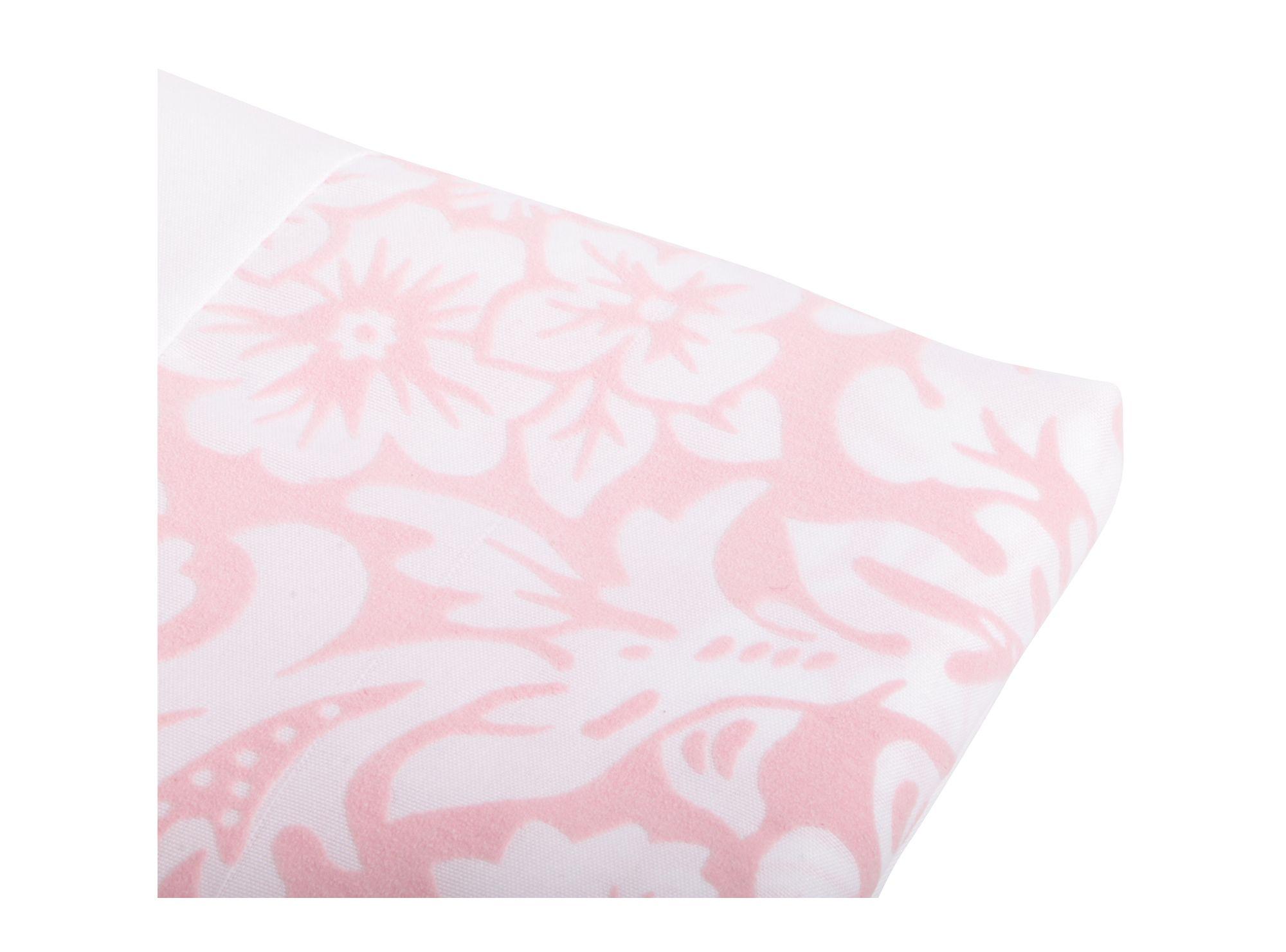 Cortina baño 180x180 cm palo rosa blanco Cotidiana-3