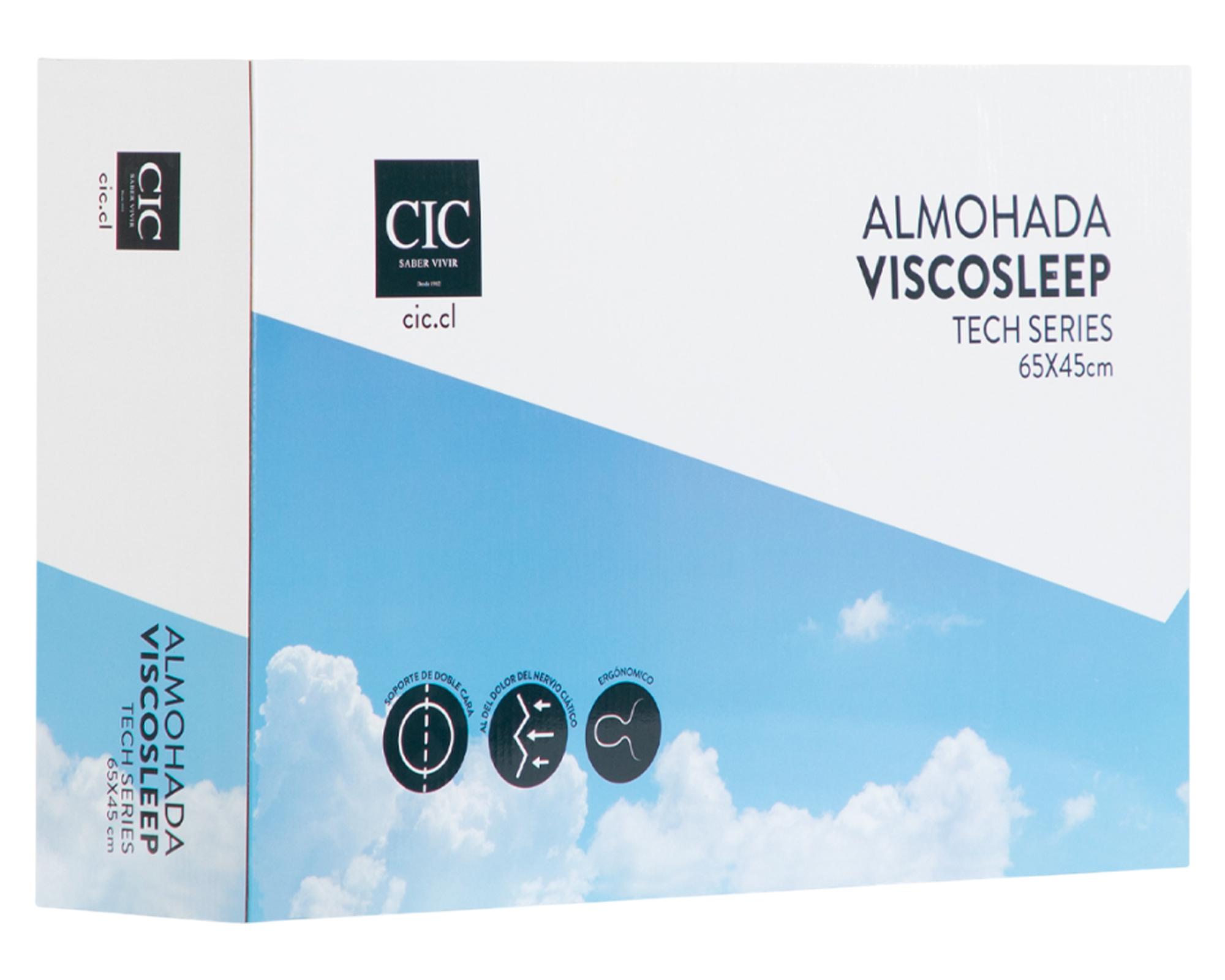 Almohada viscoelástica 45x65 cm Sleep Cic-2