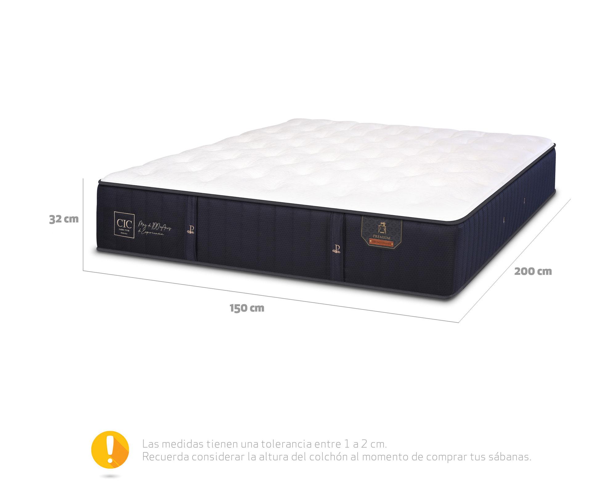 Colchón 2 plazas Premium Cic-3