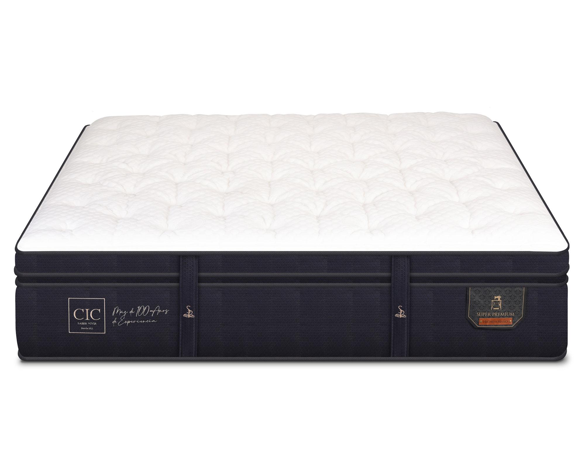 Colchón 2 plazas x 190 cm Súper premium Cic-0