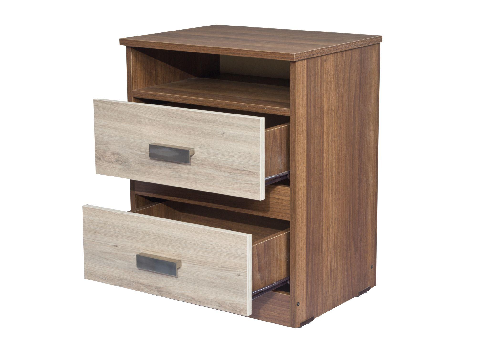 Dúplex box americano 1 plaza New Entree + velador Flex-3