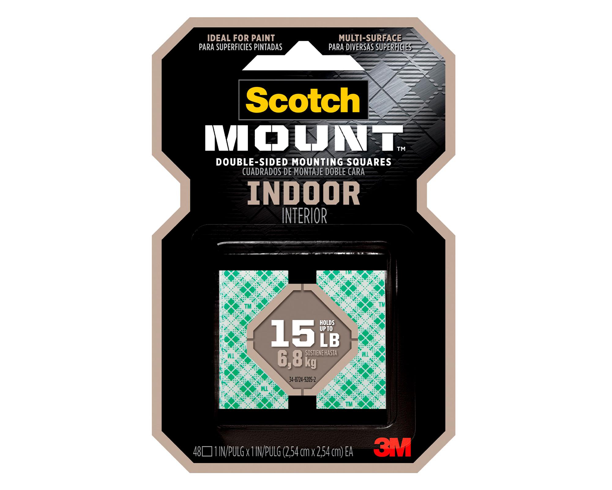 Cuadro montaje doble faz Interior 2.54x2.54 cm 48 un.-0