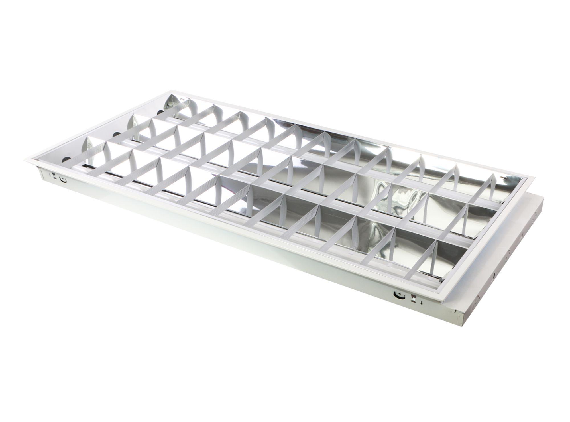 Equipo alta eficiencia 3lL LED 122cm embutido blanco Drl-0
