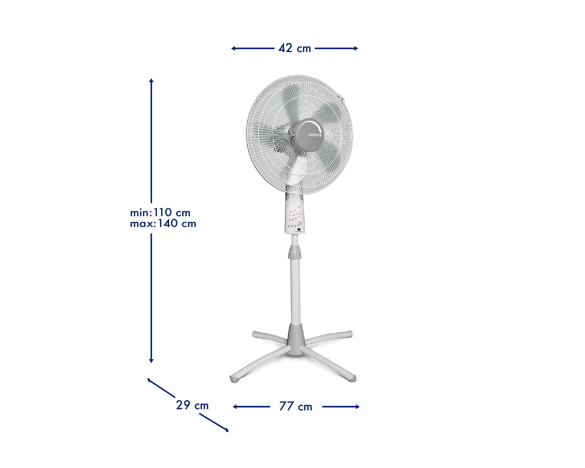 Ventilador pedestal 16'' V16P6R Airolite-6