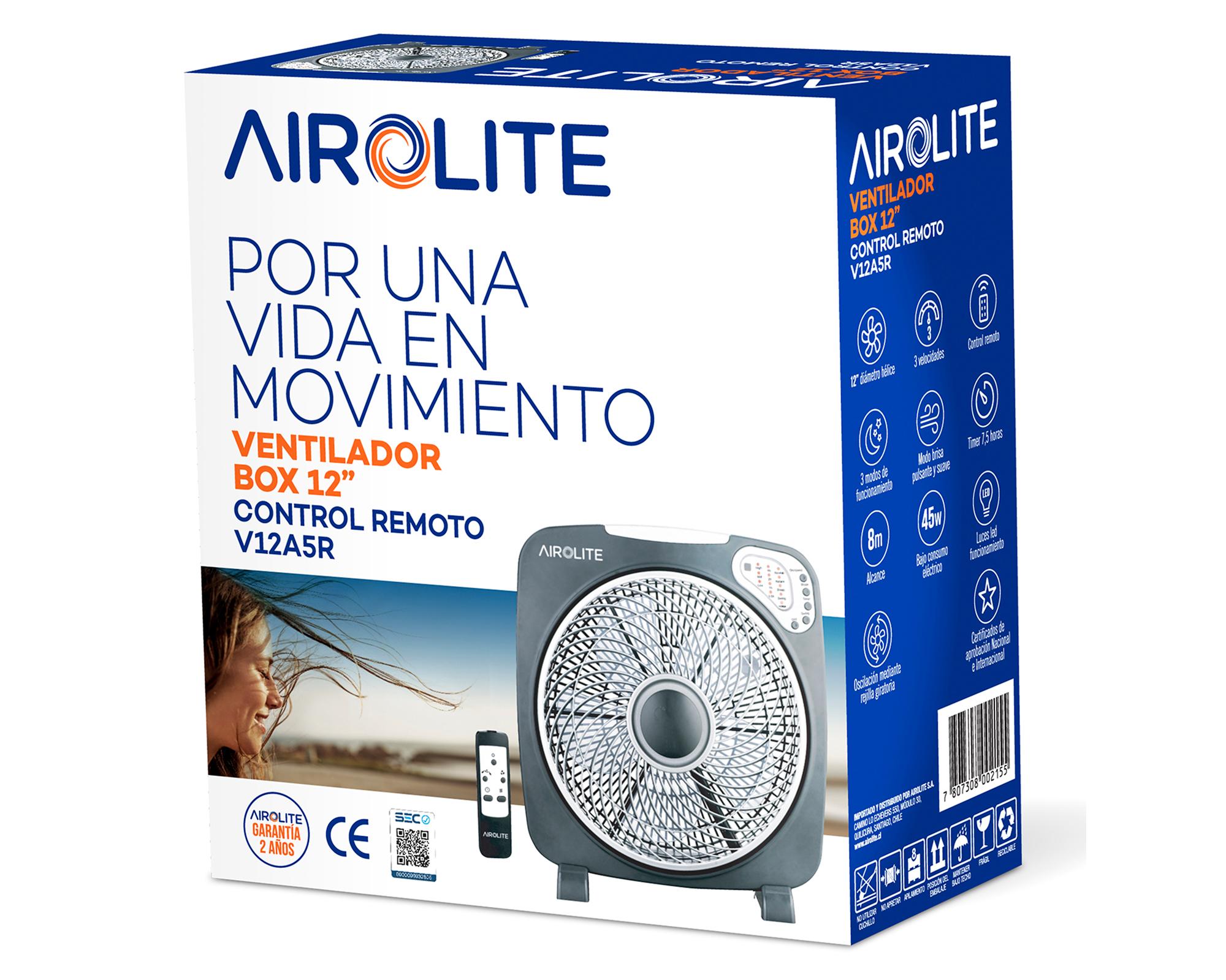 Ventilador piso/mesa 12" V12A5R 45W-5